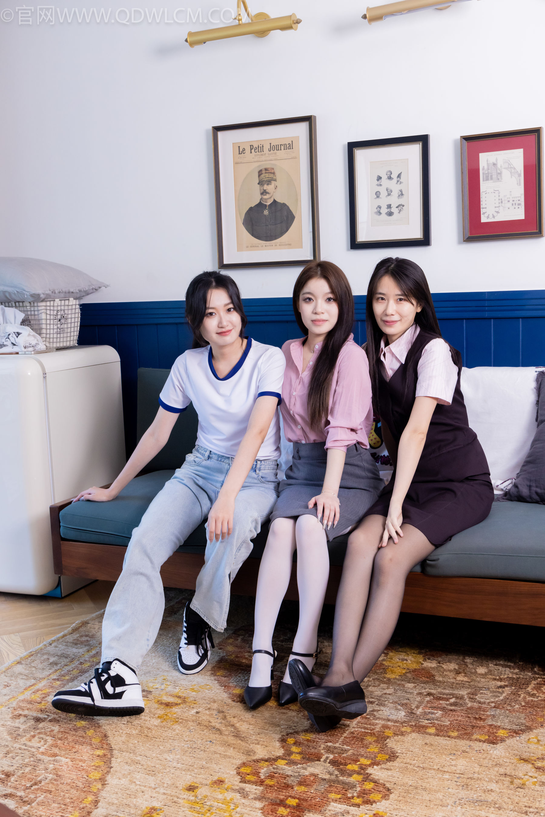 物恋传媒 No.2143 菜菜&小敏&闪闪 -秋日温情_第1张