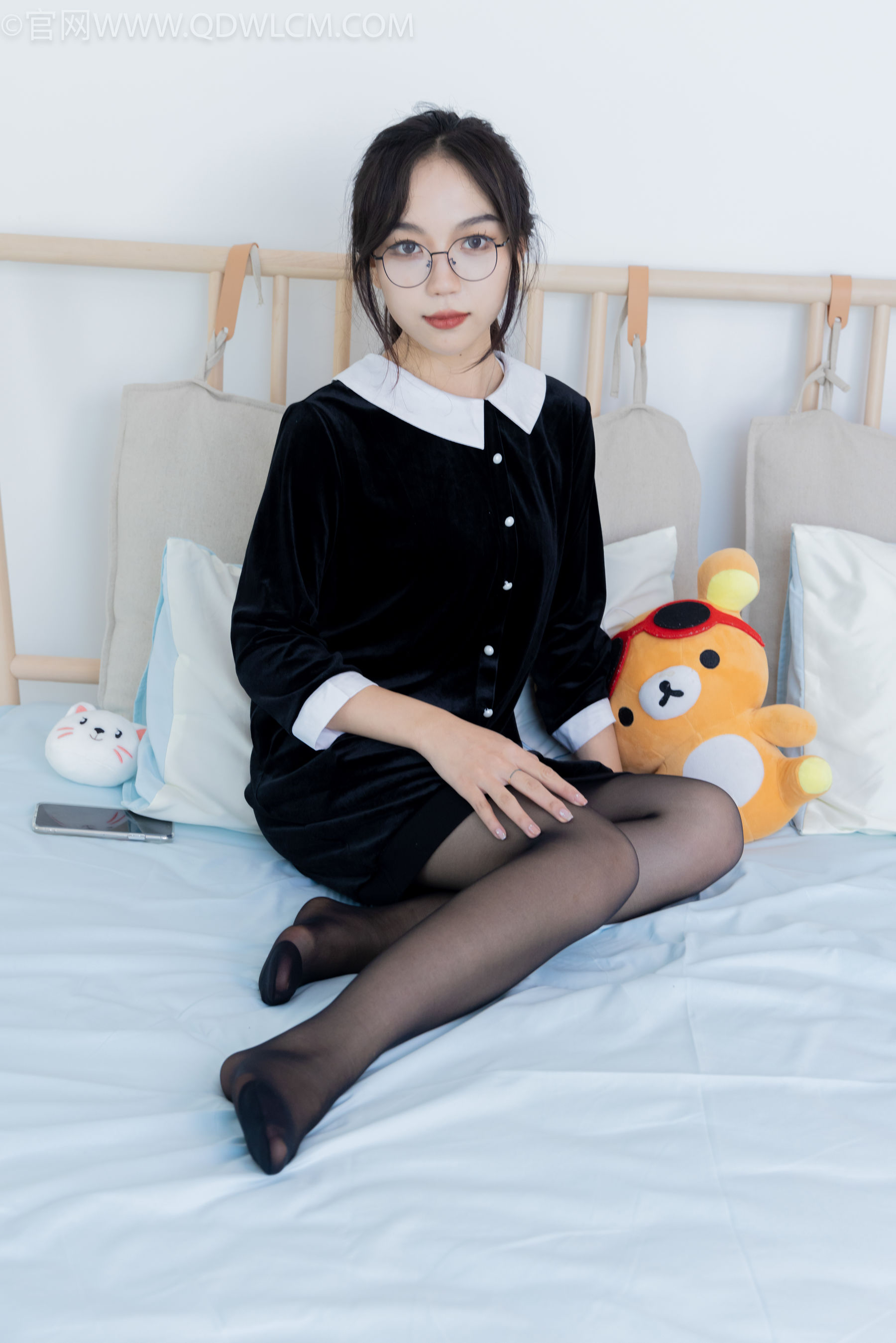 物恋传媒 No.2162 纱纱 -黑色记忆_第4张