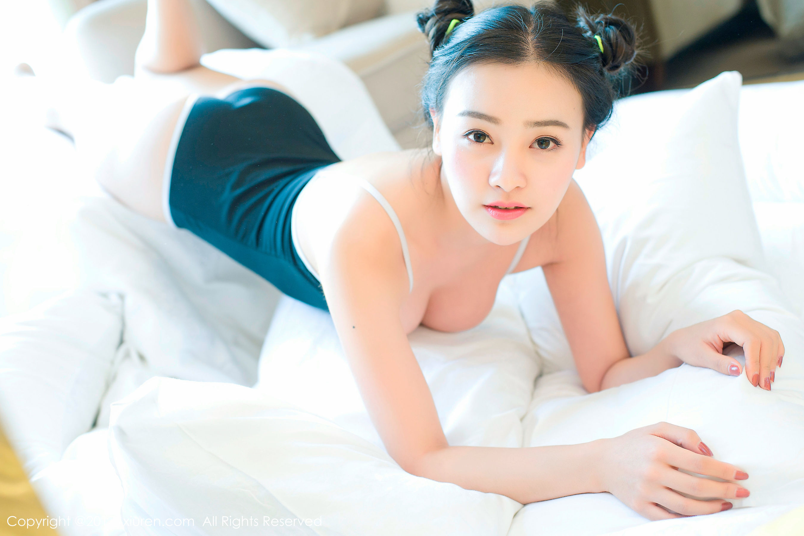 芈琳娜《死库水、低胸体操服》 [秀人网XIUREN] No.684_第3张