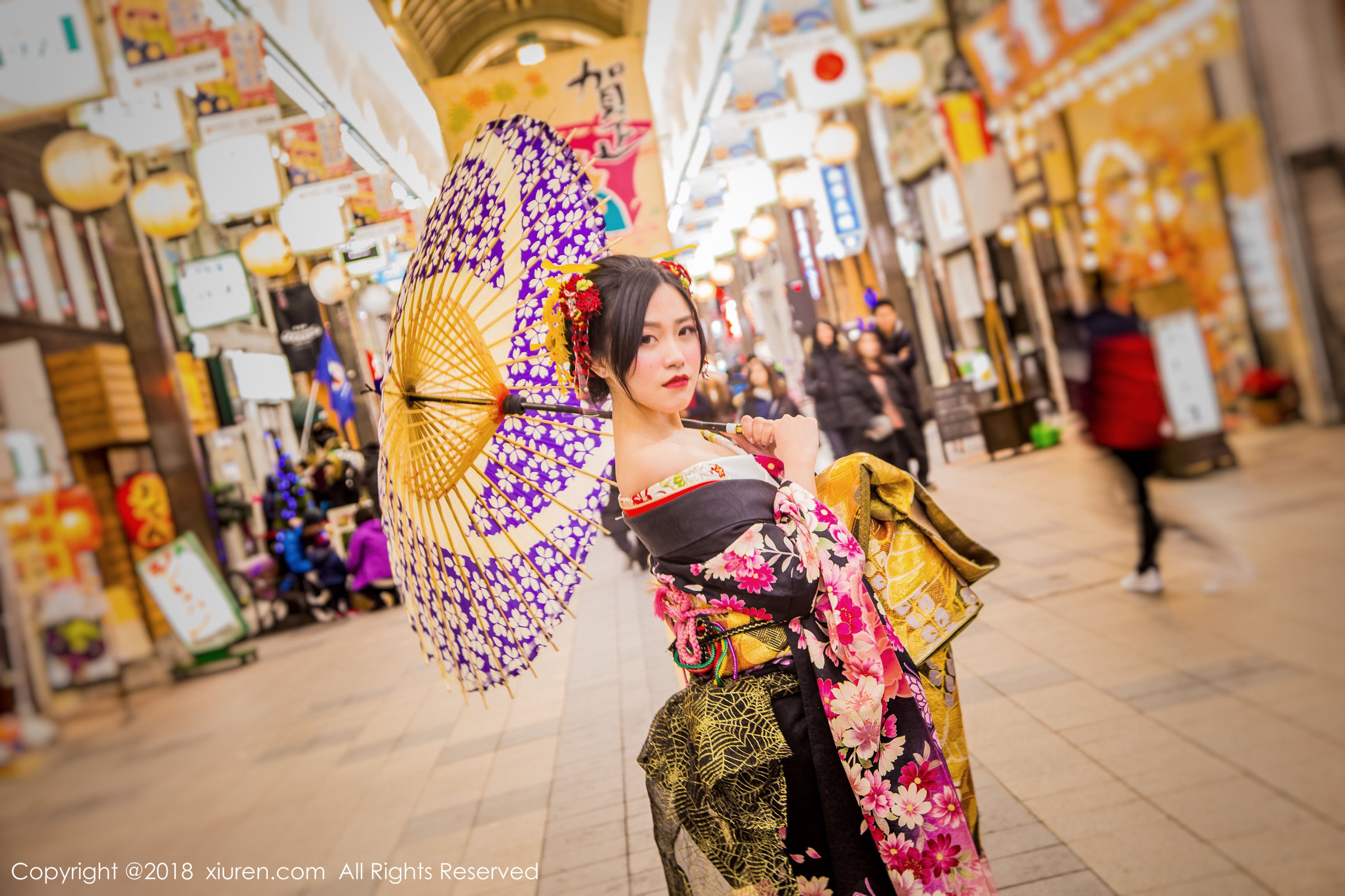 许诺Sabrina《花魁》 [秀人XiuRen] No.930_第4张