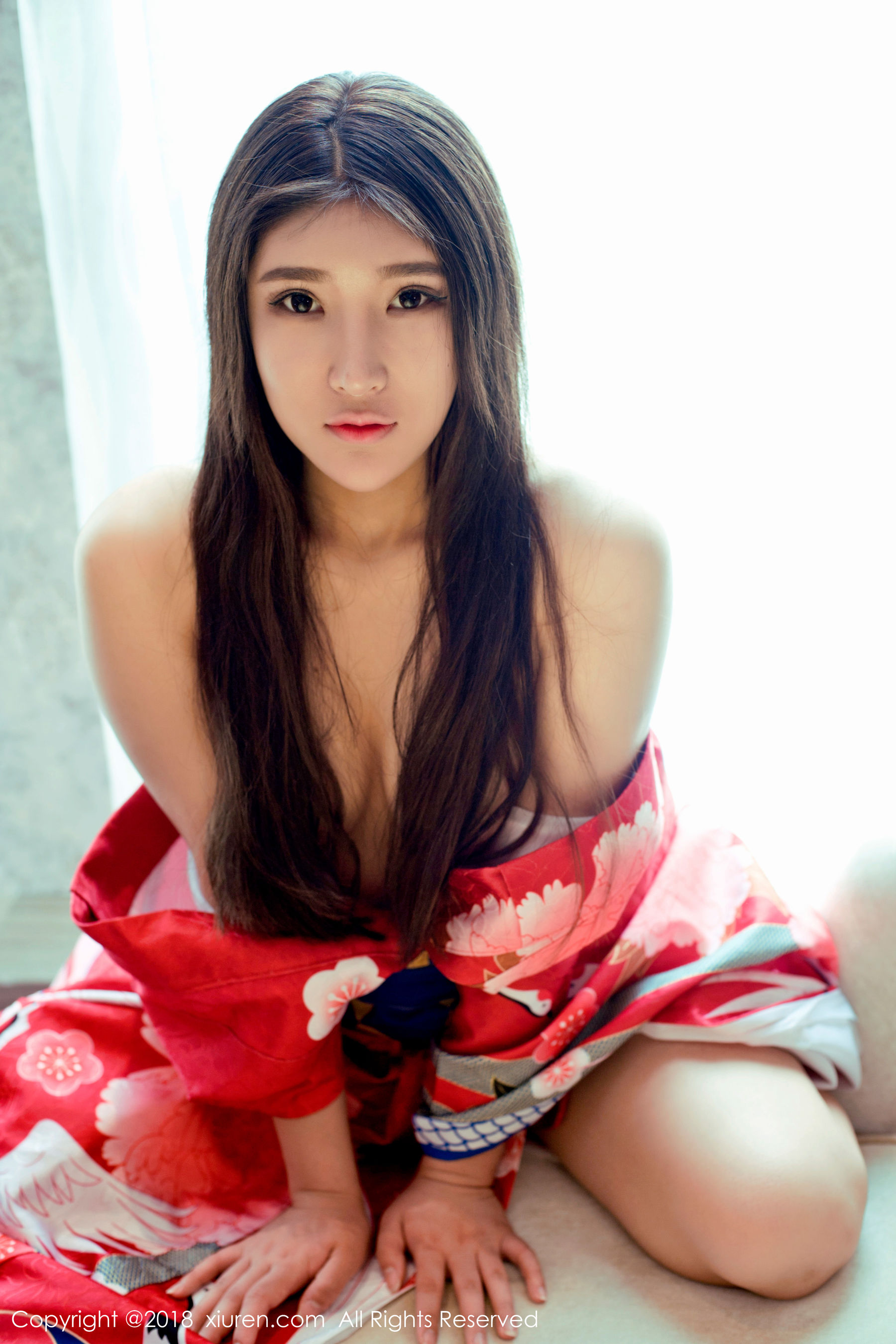 当然是小熊呀《比基尼和日本花魁和服》 [秀人网XIUREN] No.973_第4张