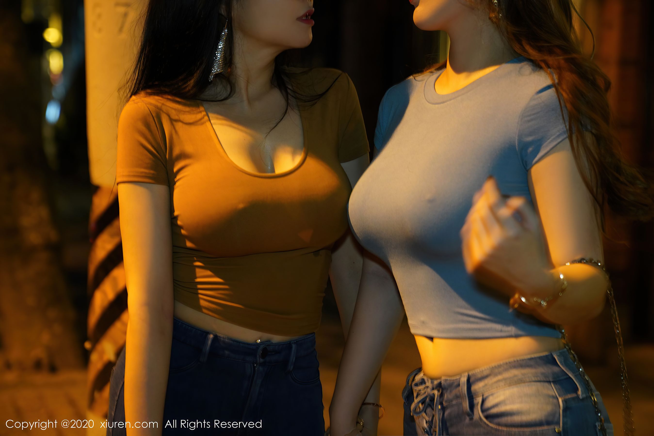 [秀人XiuRen] No.2622 @Egg-尤妮丝Egg与@果儿Victoria_第3张