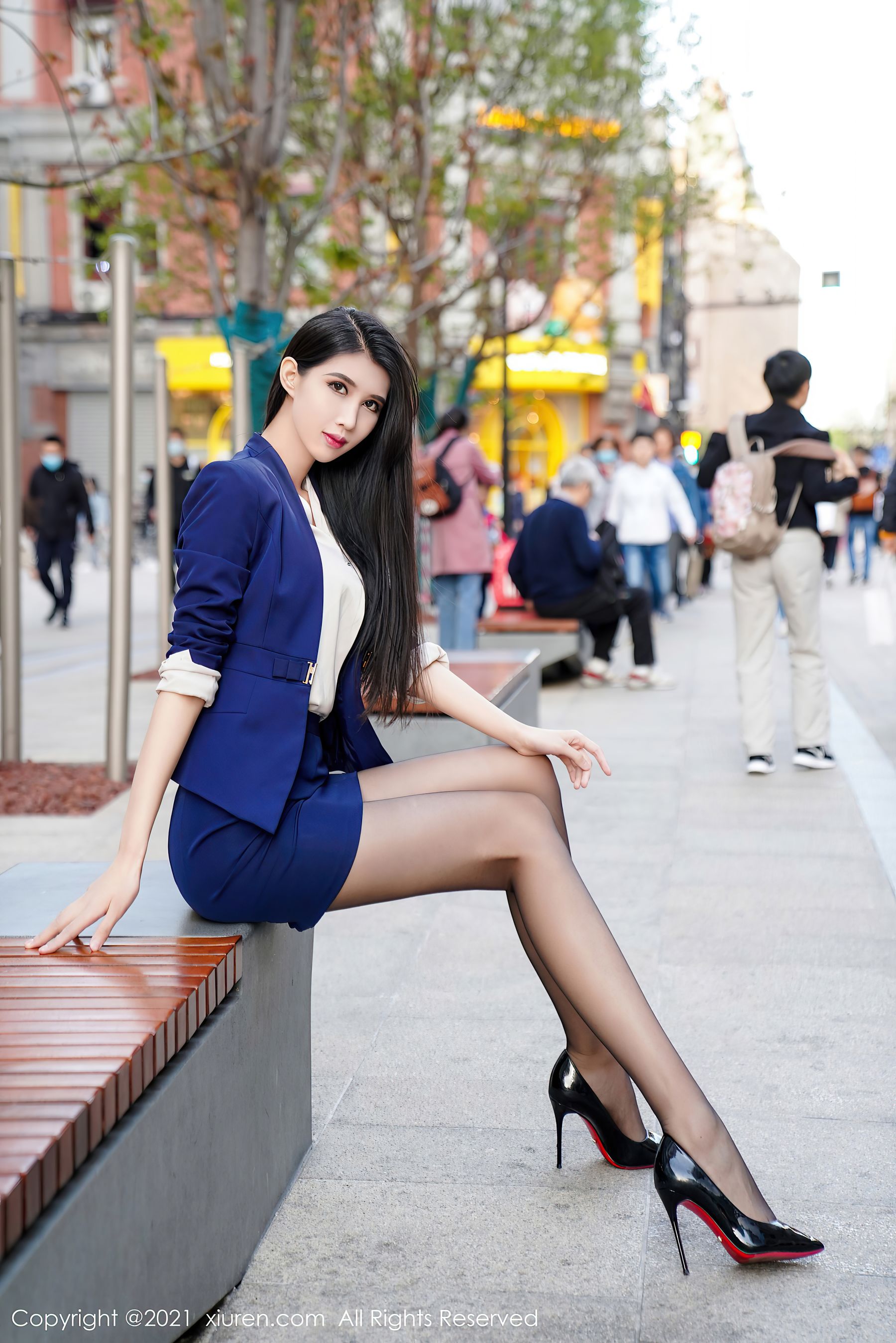 [秀人XiuRen] No.3546 葛征 净高184cm_第4张