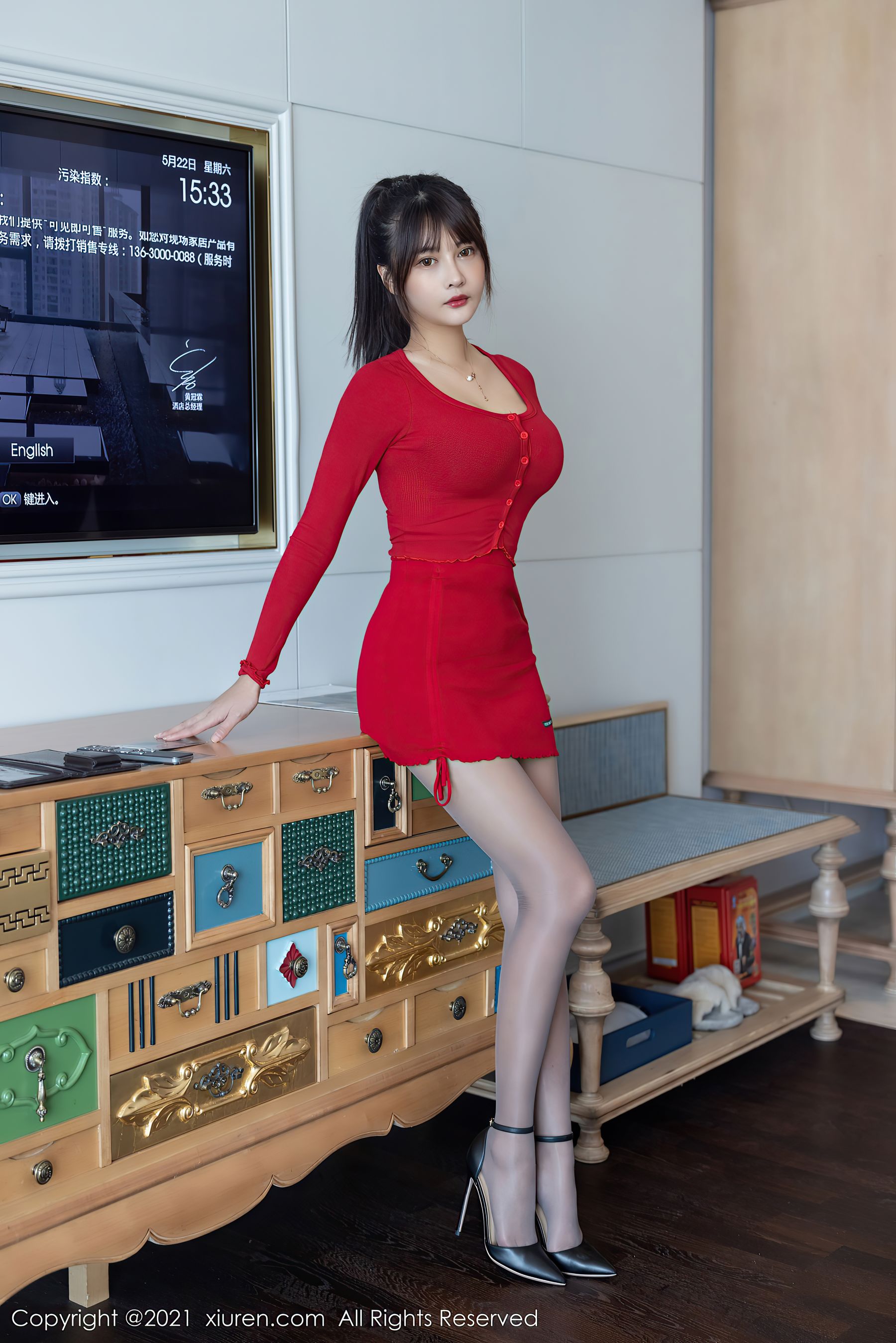 [秀人XiuRen] No.3574 萌奈子_第3张