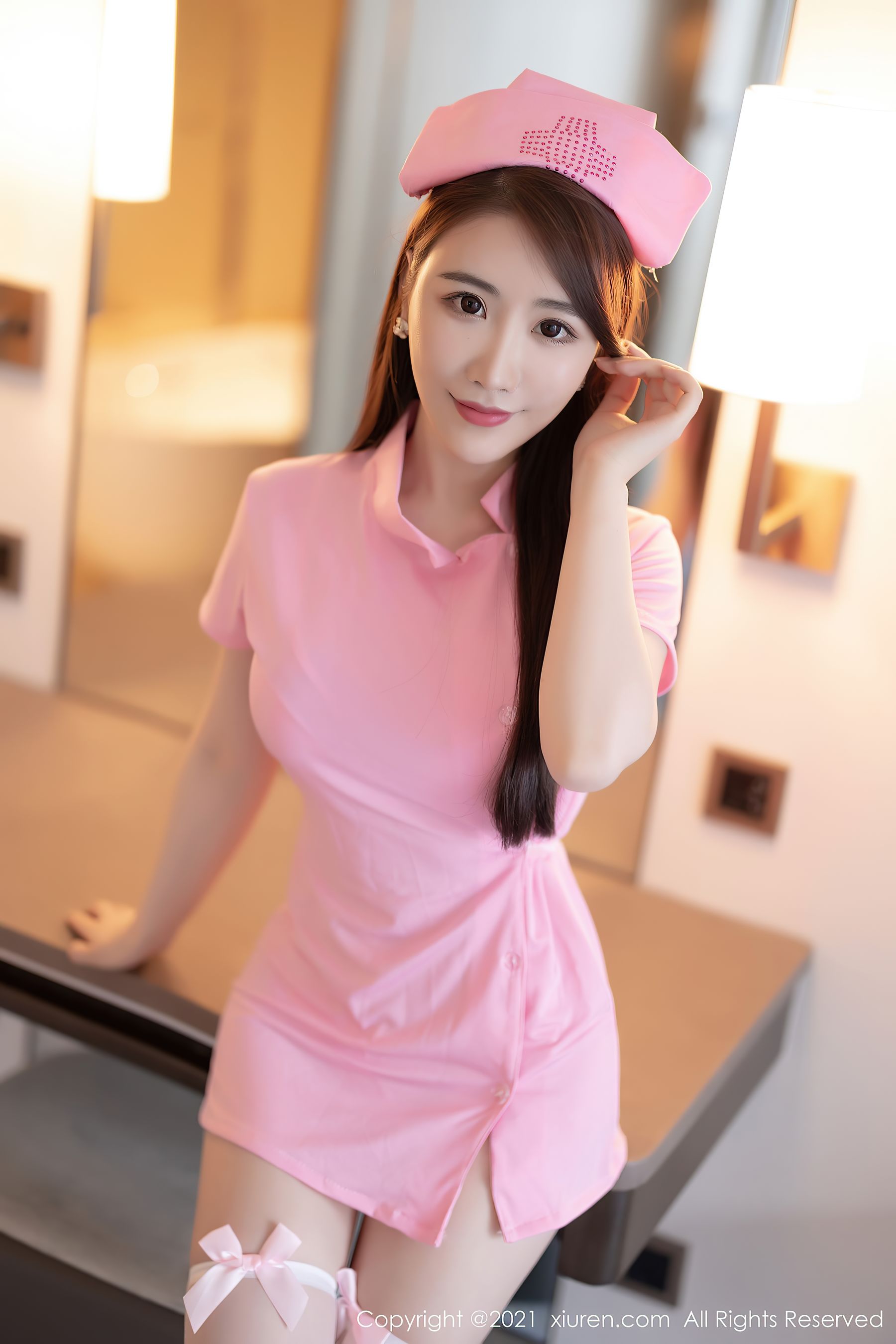 [秀人XiuRen] No.3698 Cherry绯月樱_第4张