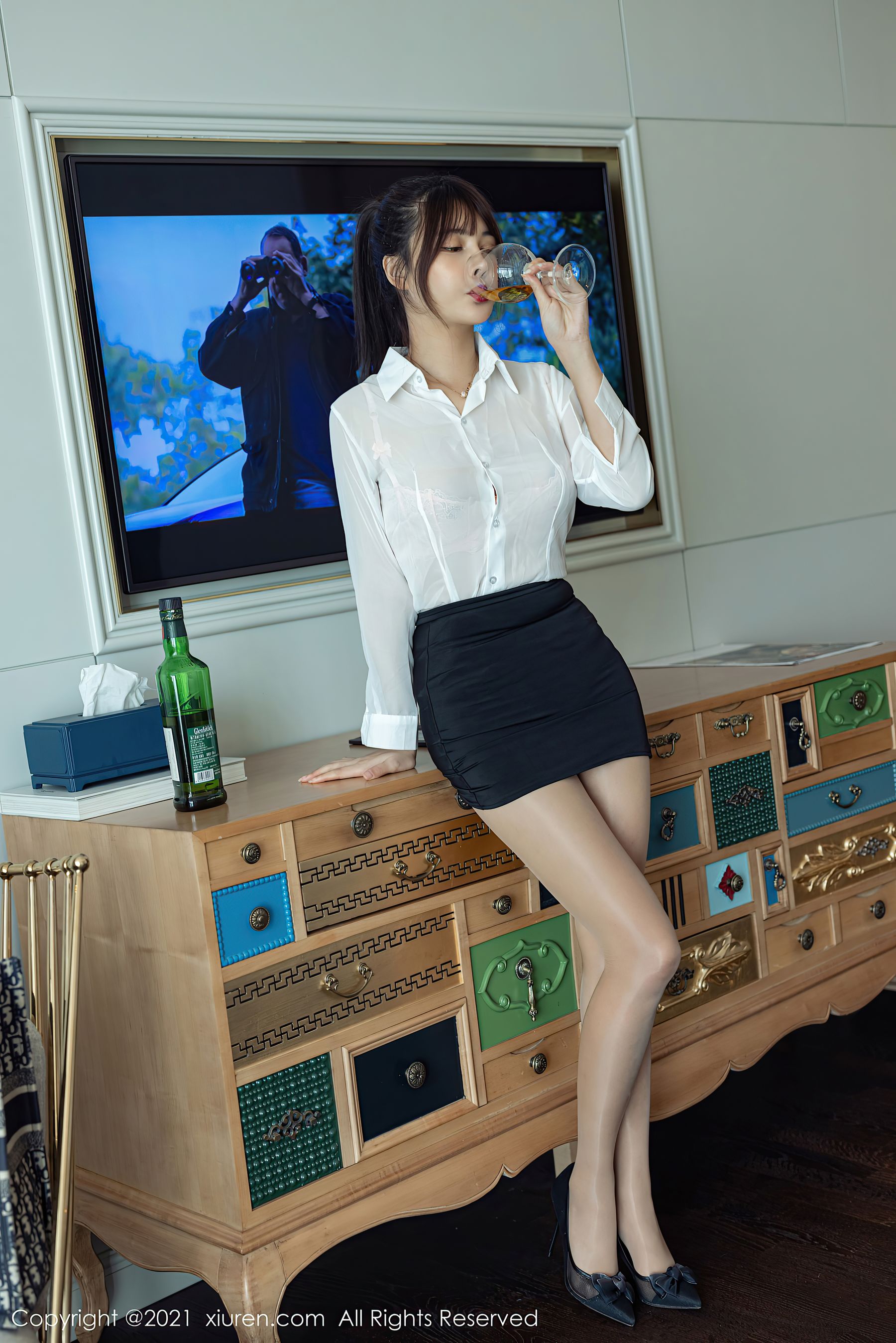 [秀人XiuRen] No.3793 萌奈子_第5张