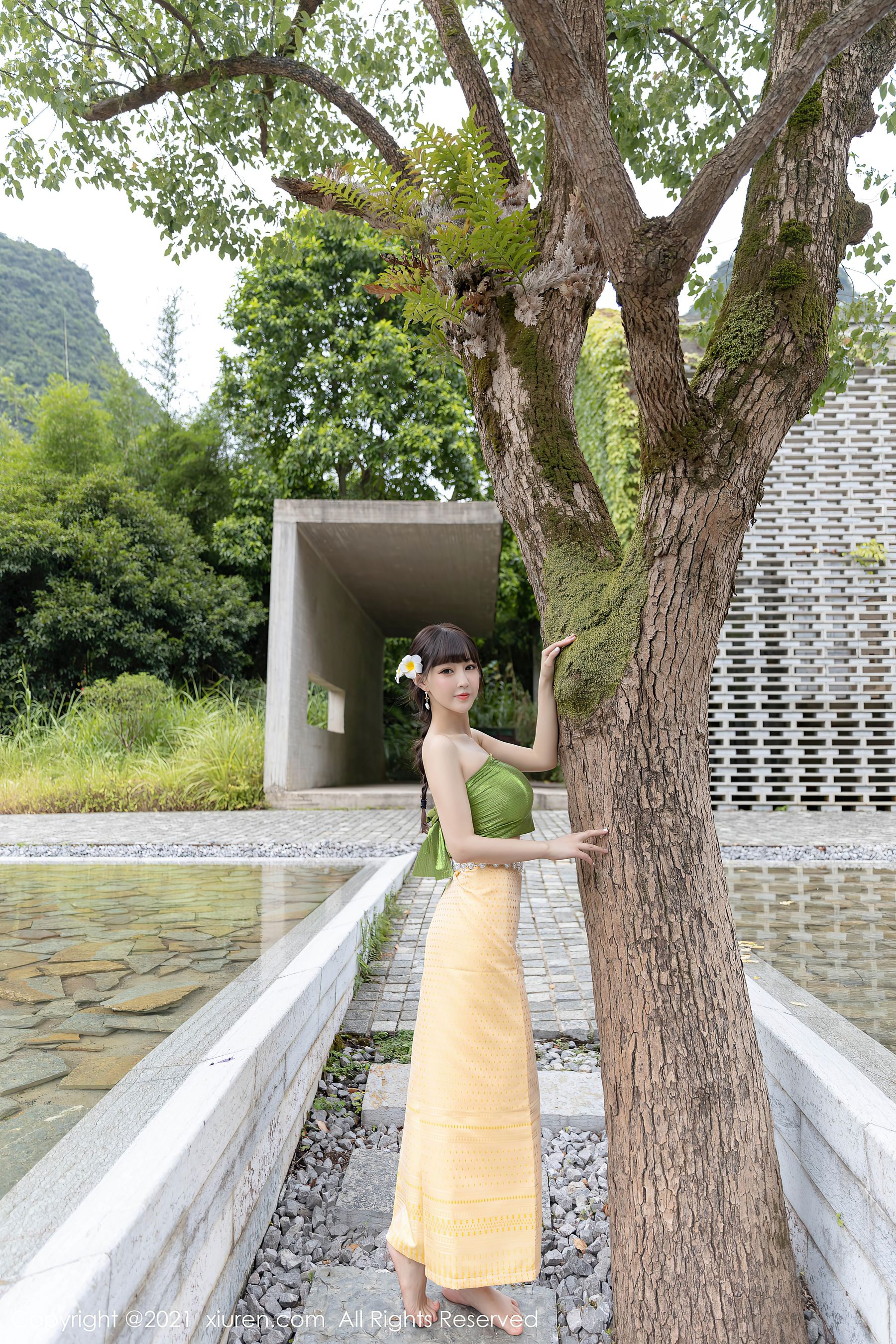 [秀人XiuRen] No.3971 朱可儿Flower_第1张