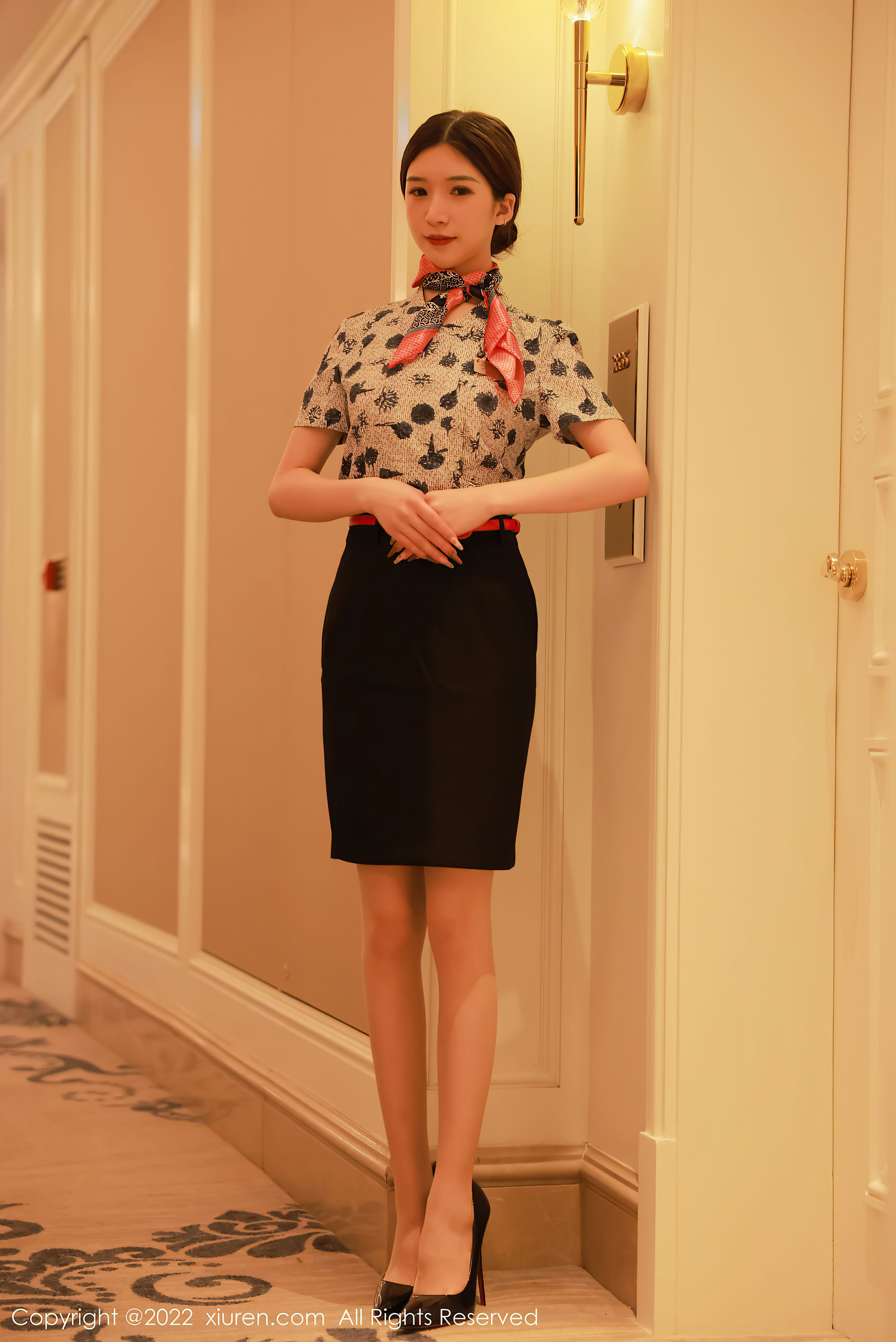 [秀人Xiuren] No.5349 Hebe韩心雨_第1张