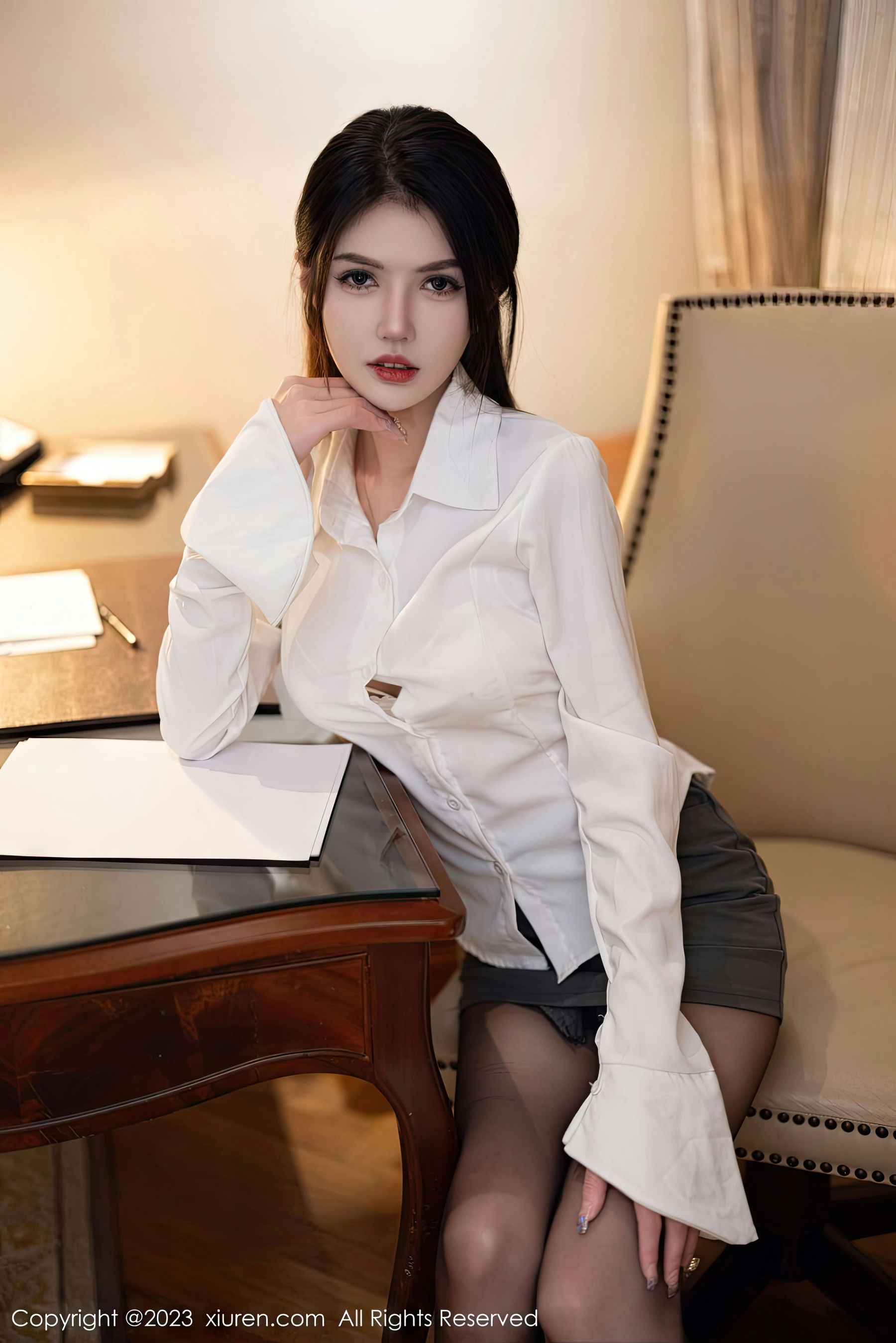 [秀人XiuRen] No.6125 媛媛酱Belle_第2张