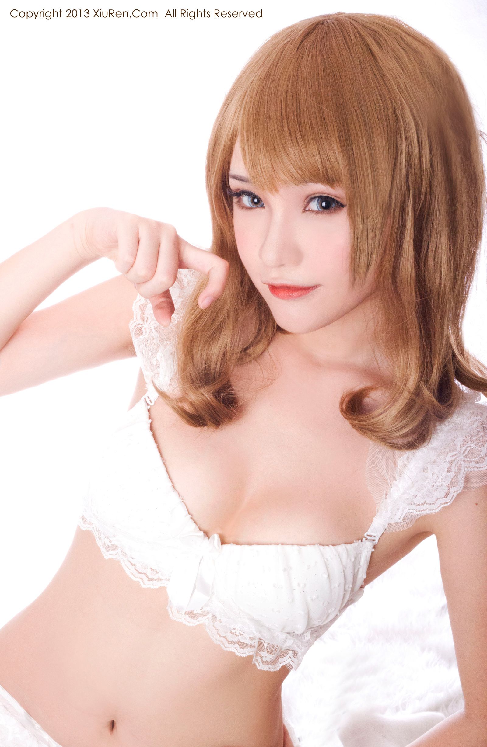 萌主@千夜未来《小蕾丝私房系列》 [秀人网XiuRen] No.012_第4张