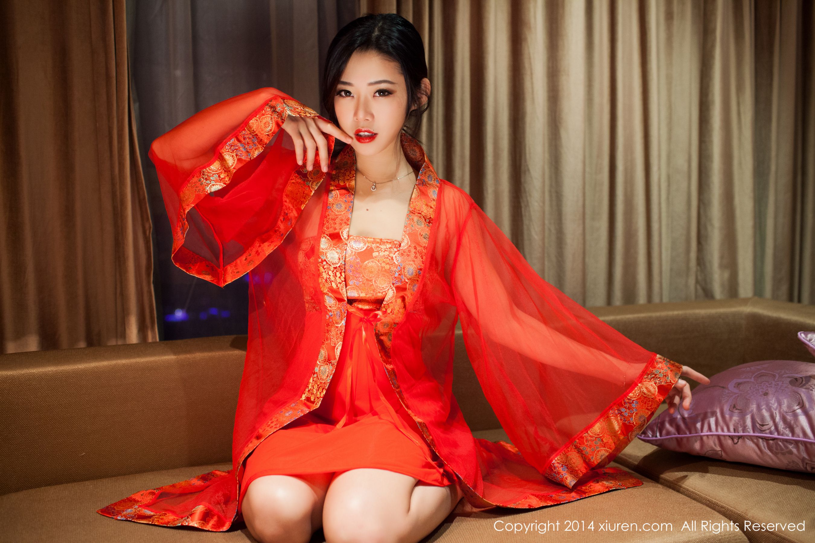 luvian本能《新春主题》 [秀人网XiuRen] No.097_第1张