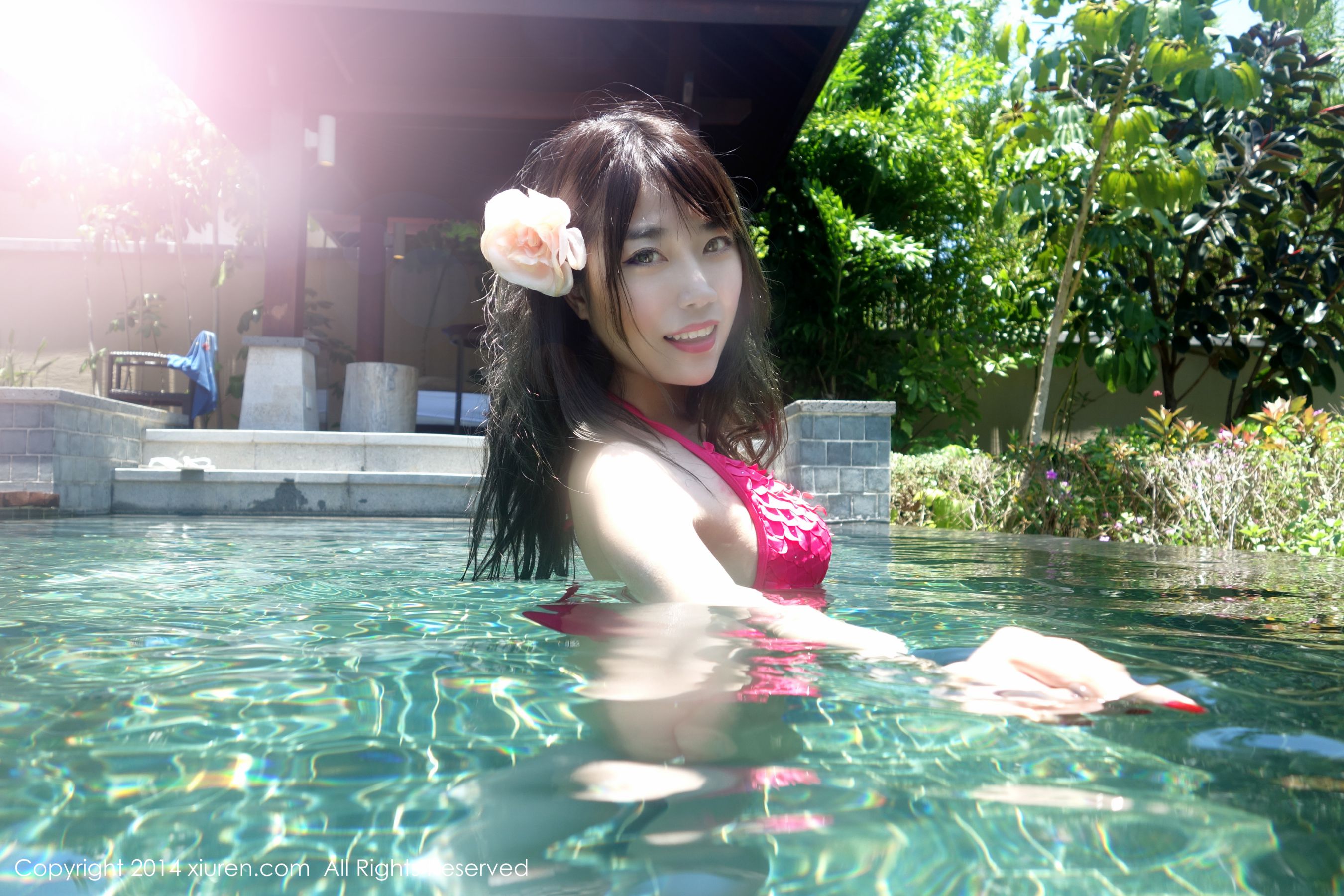 许诺Sabrina《海边小清新系列》 [秀人网XiuRen] No.167_第1张