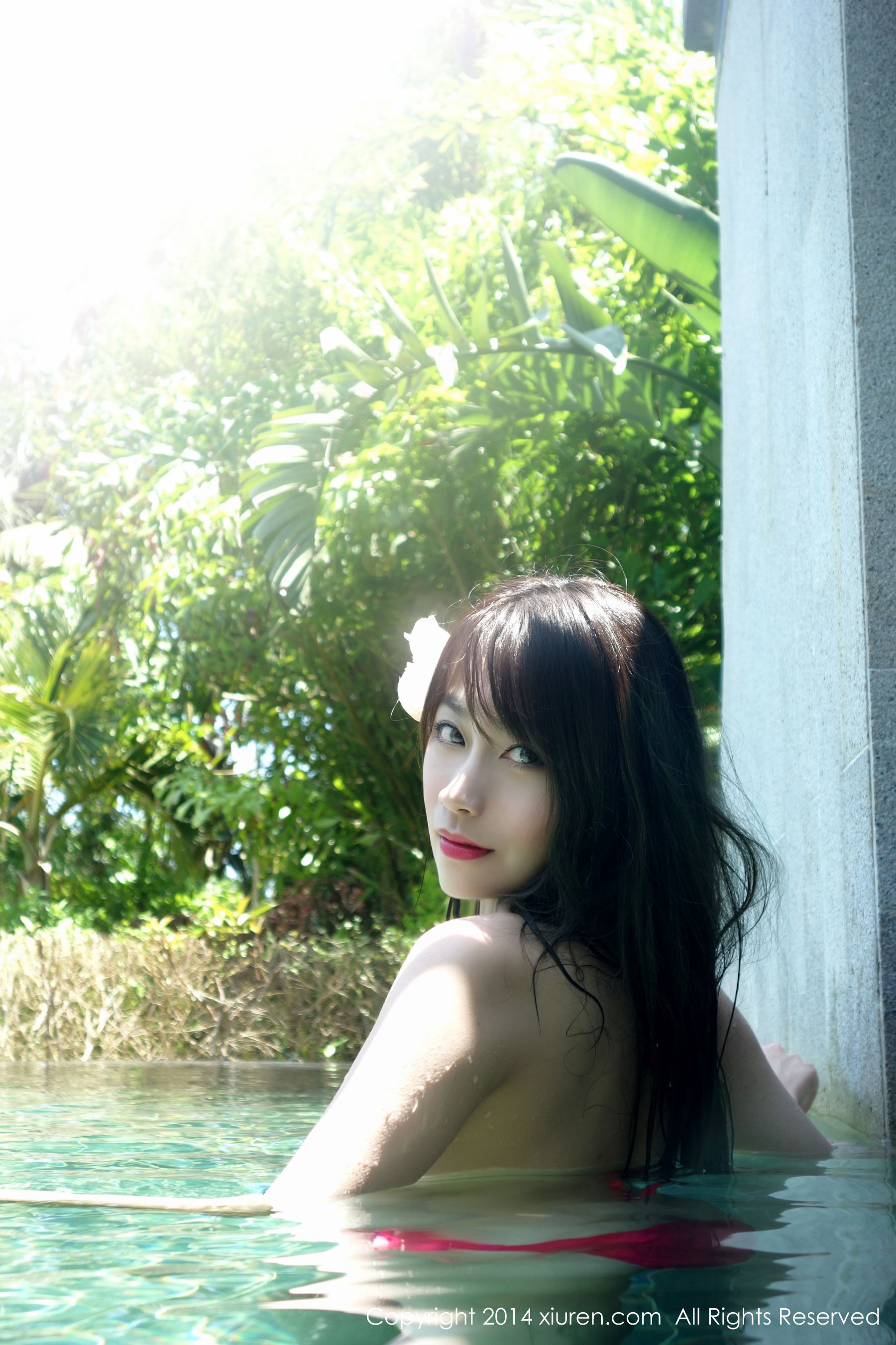 许诺Sabrina《海边小清新系列》 [秀人网XiuRen] No.167_第3张