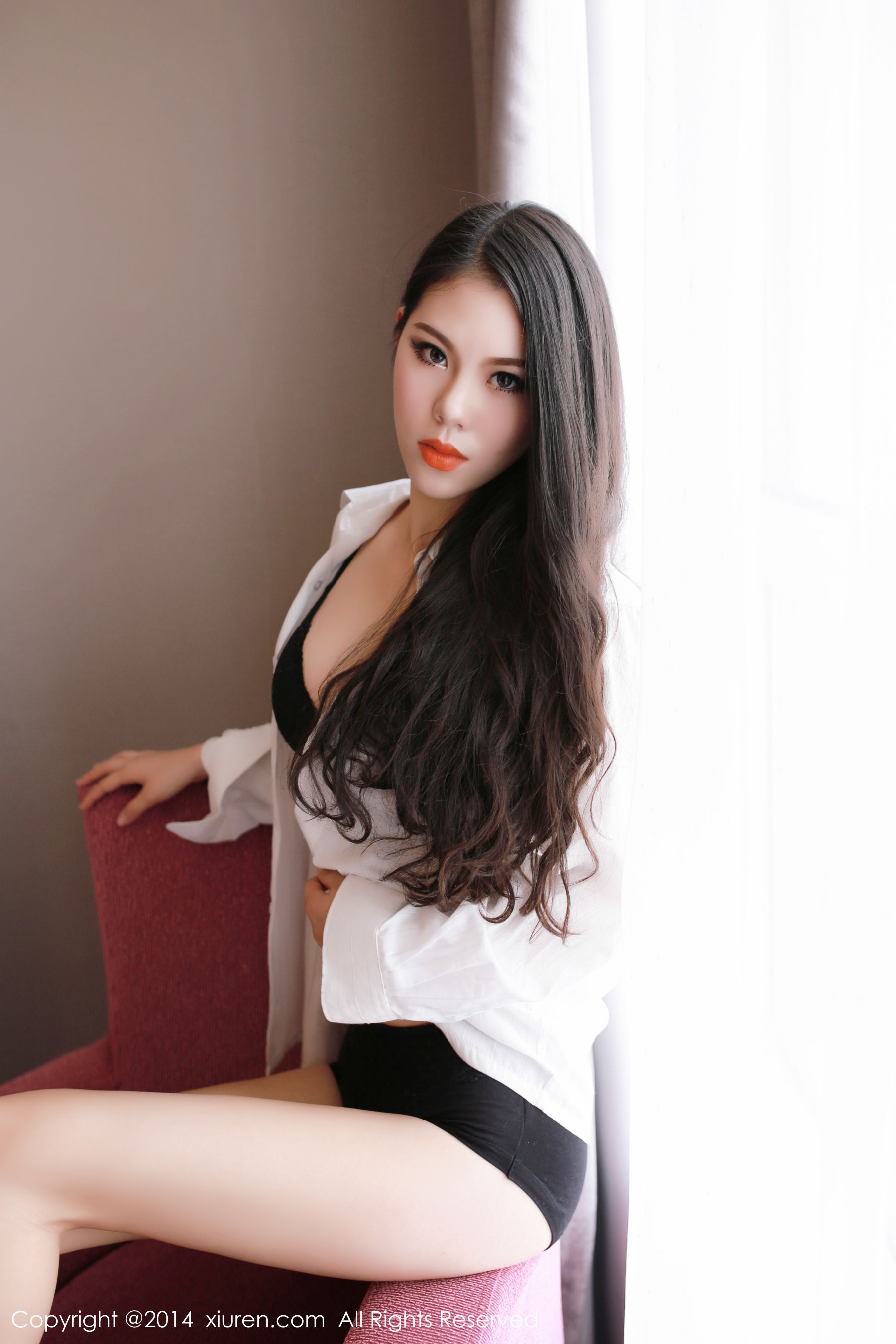 模特米尔Dear 私房系列 [秀人网XiuRen] No.235_第4张