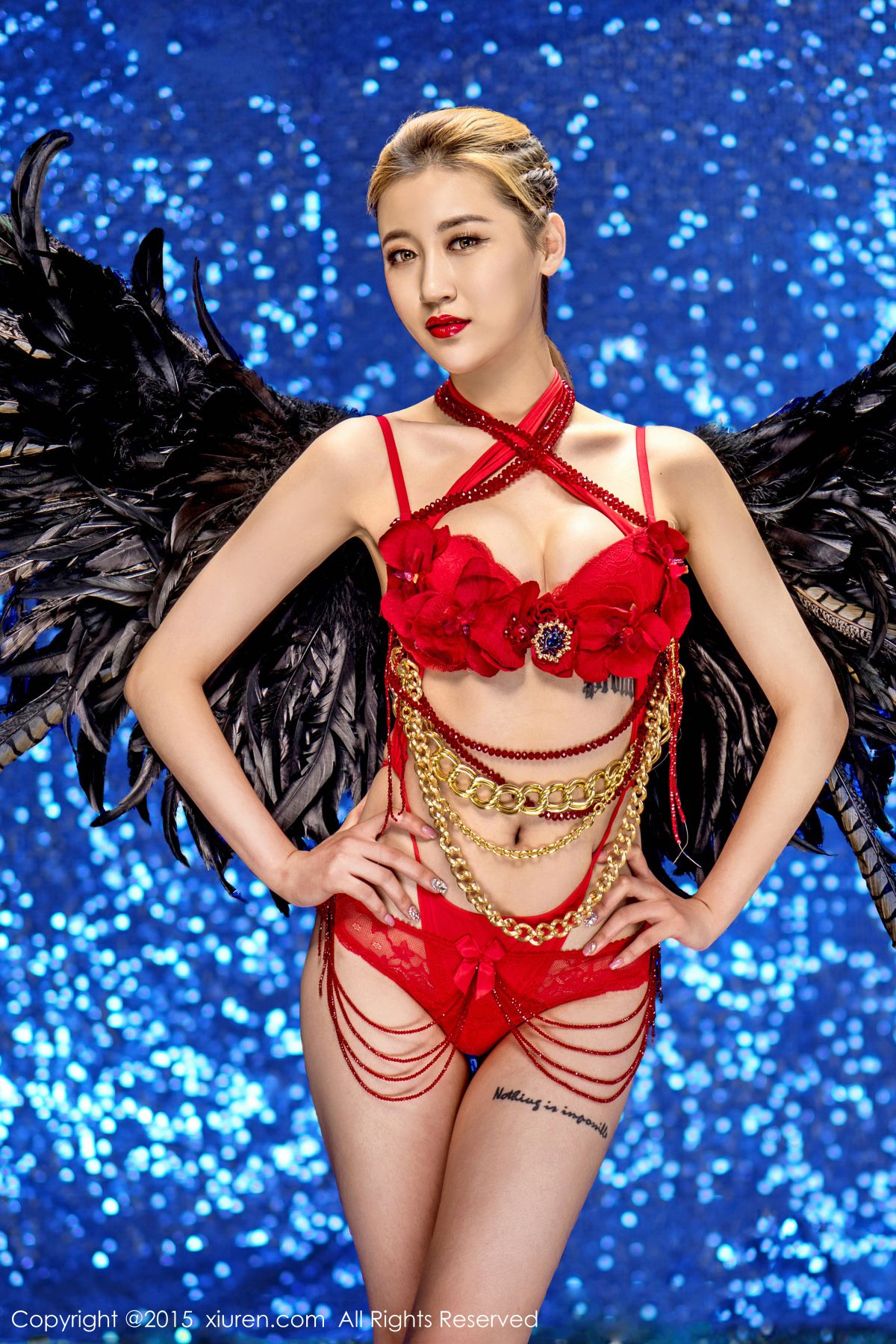 晗大大Via《大胆全露演绎》 [秀人网XiuRen] No.349_第1张