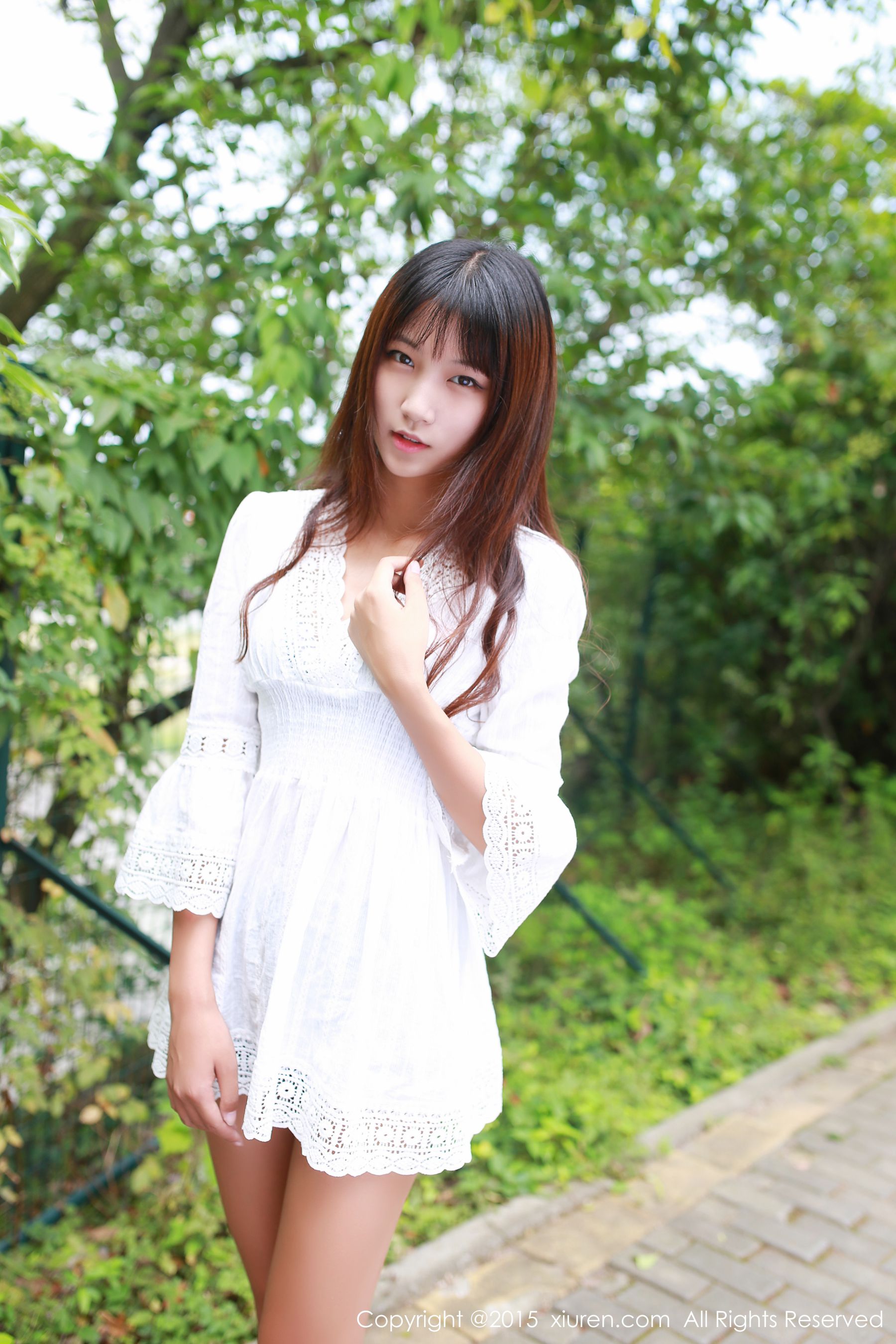 徐畅和徐畅《室外+室内小清新系列》 [秀人网XiuRen] No.357_第4张