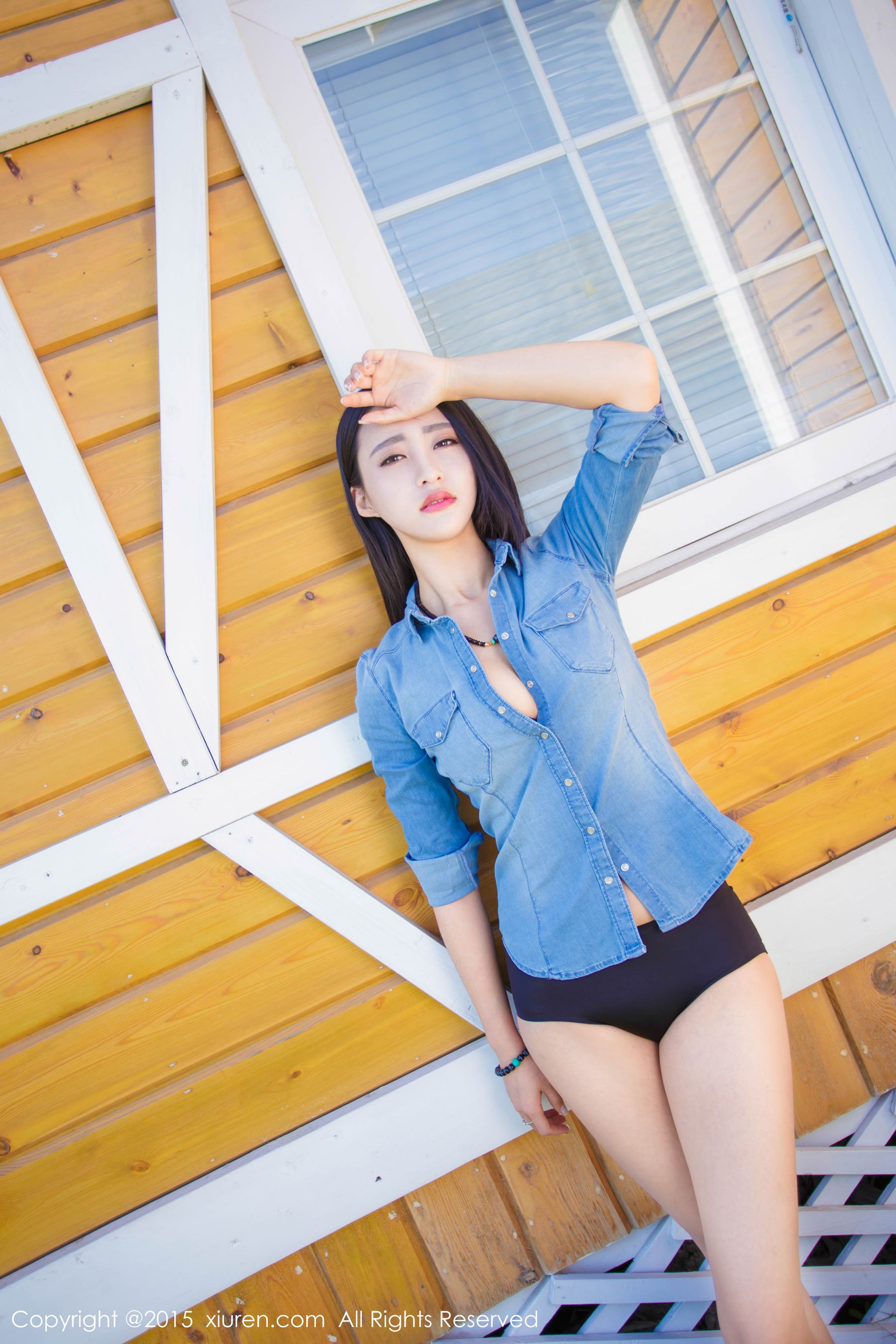 清新女神@lucky咏丹 [秀人网XiuRen] No.421_第1张