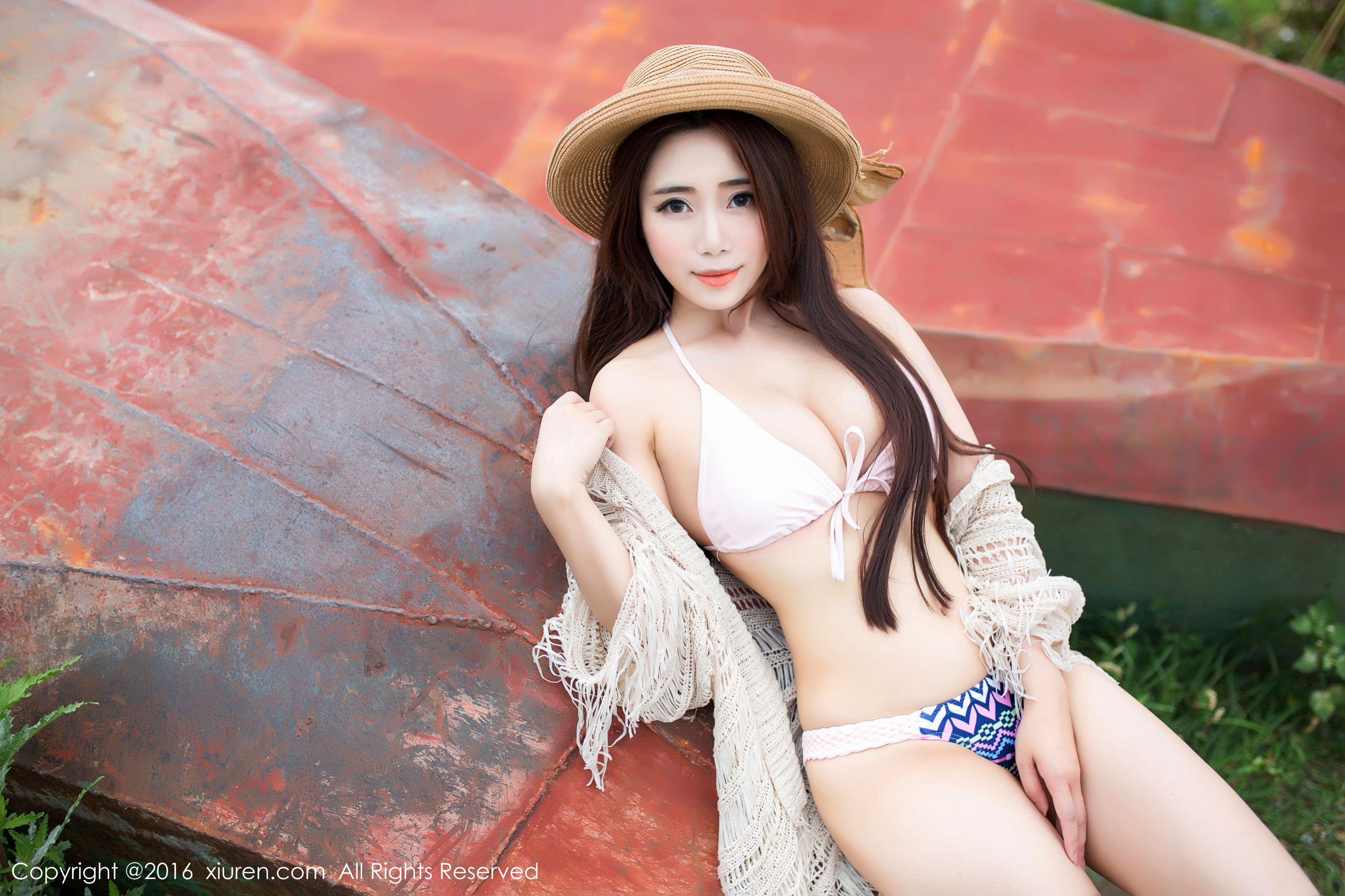 兜豆靓Youlina《阳光性感的兜兜》 [秀人网XiuRen] No.582_第3张