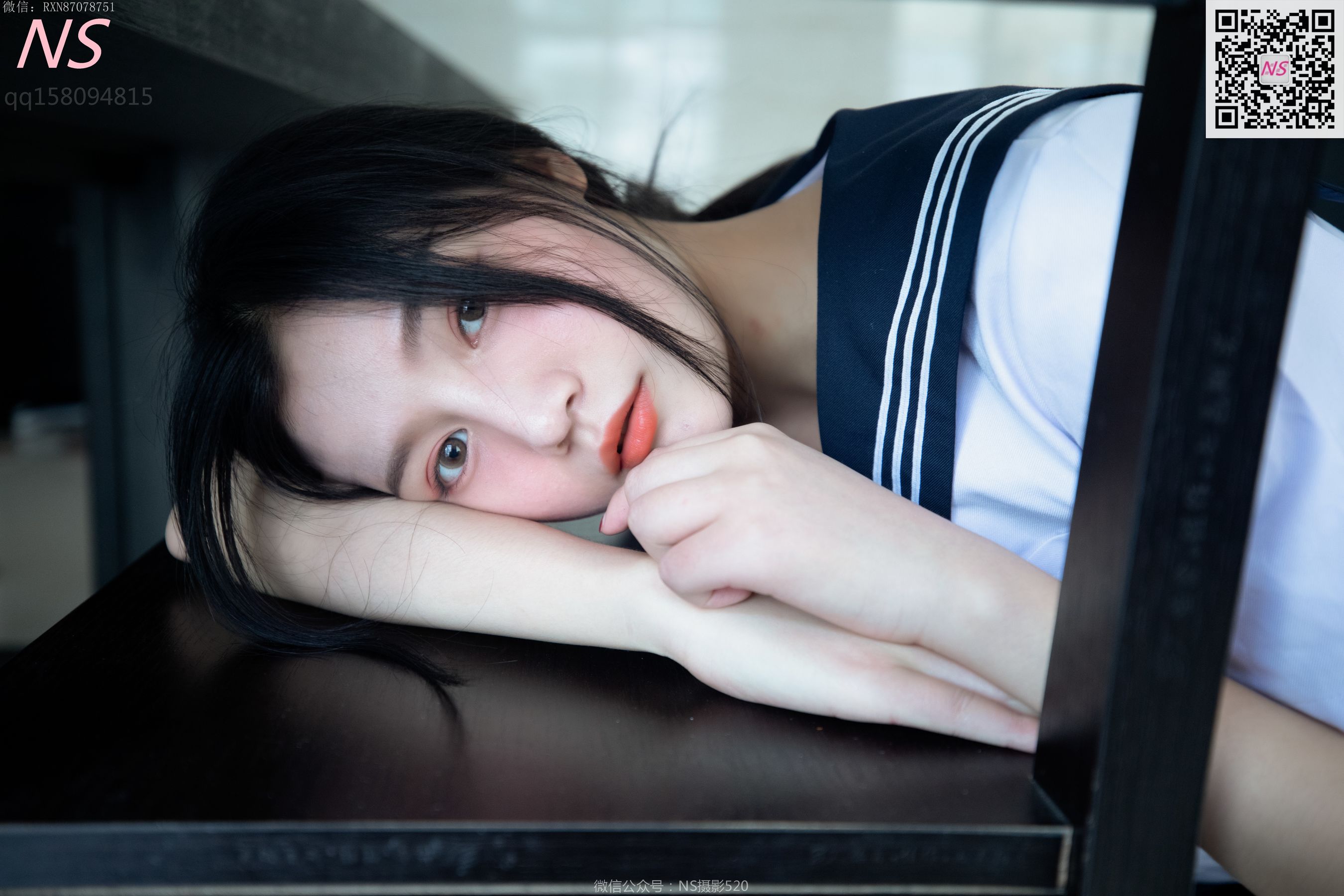 [纳丝摄影]  子涵 黑色丝袜的家居生活_第3张