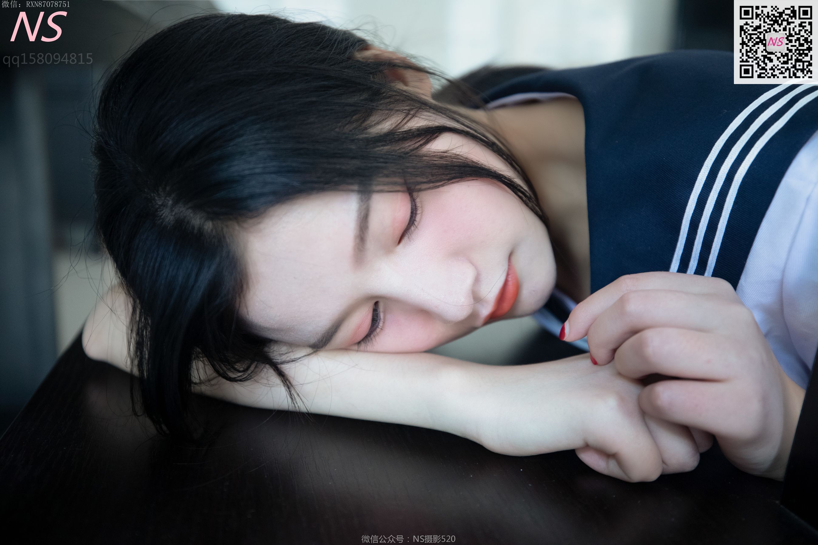 [纳丝摄影]  子涵 黑色丝袜的家居生活_第5张