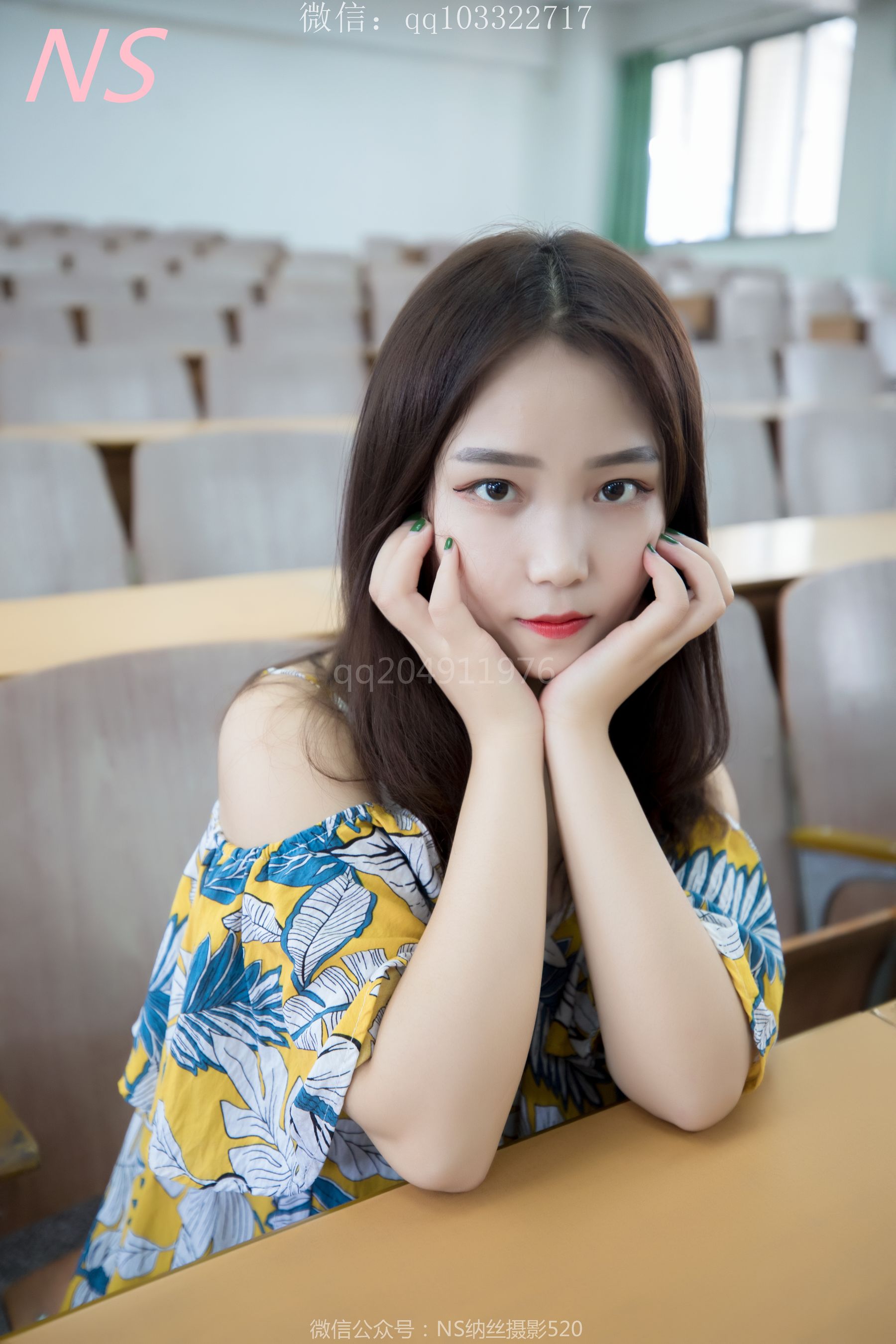 [纳丝摄影]  瑶瑶 毕业季 肉色丝袜美腿萌萌哒_第2张