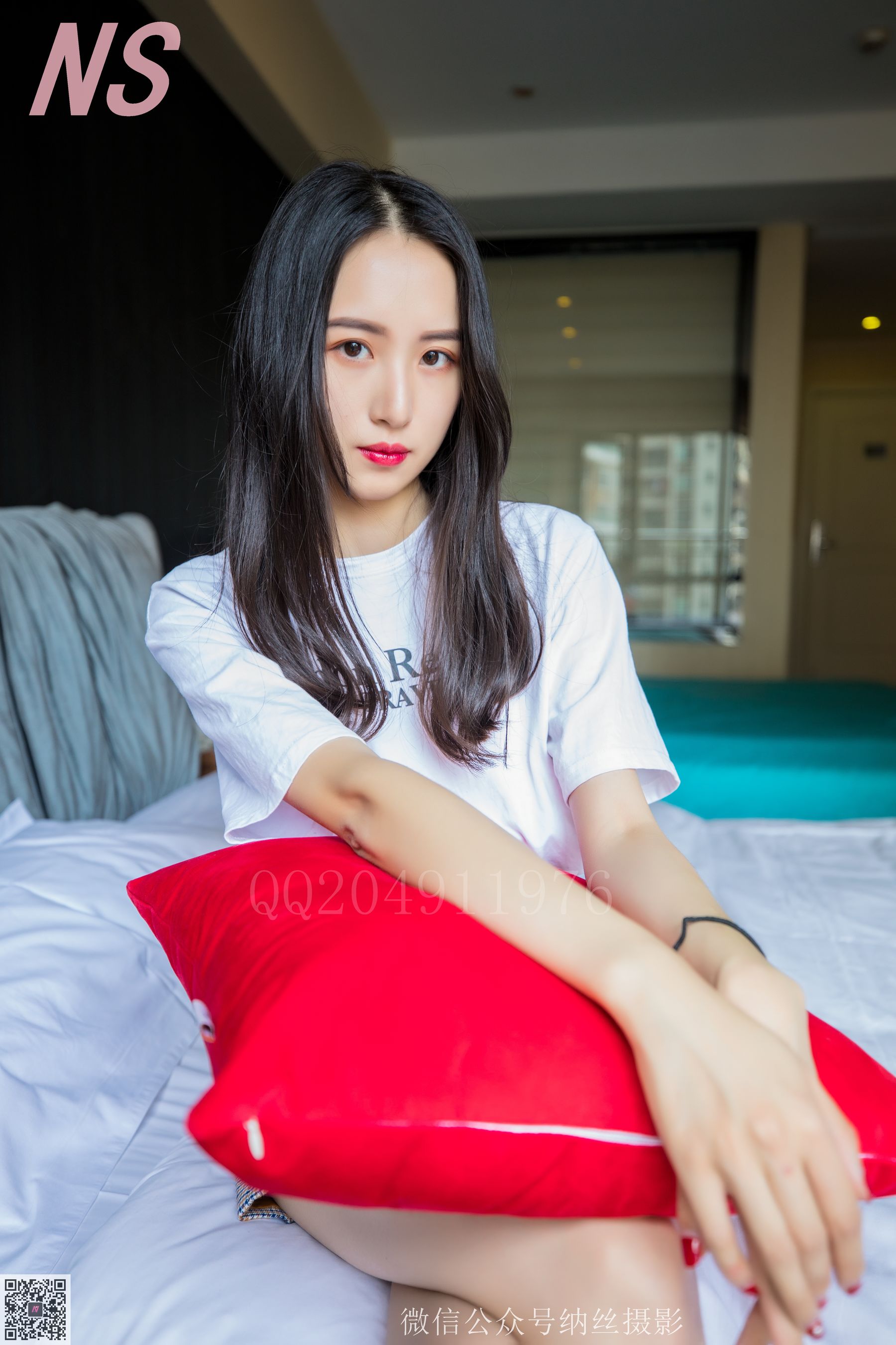 [纳丝摄影]  苏敏 室内粉苏_第4张