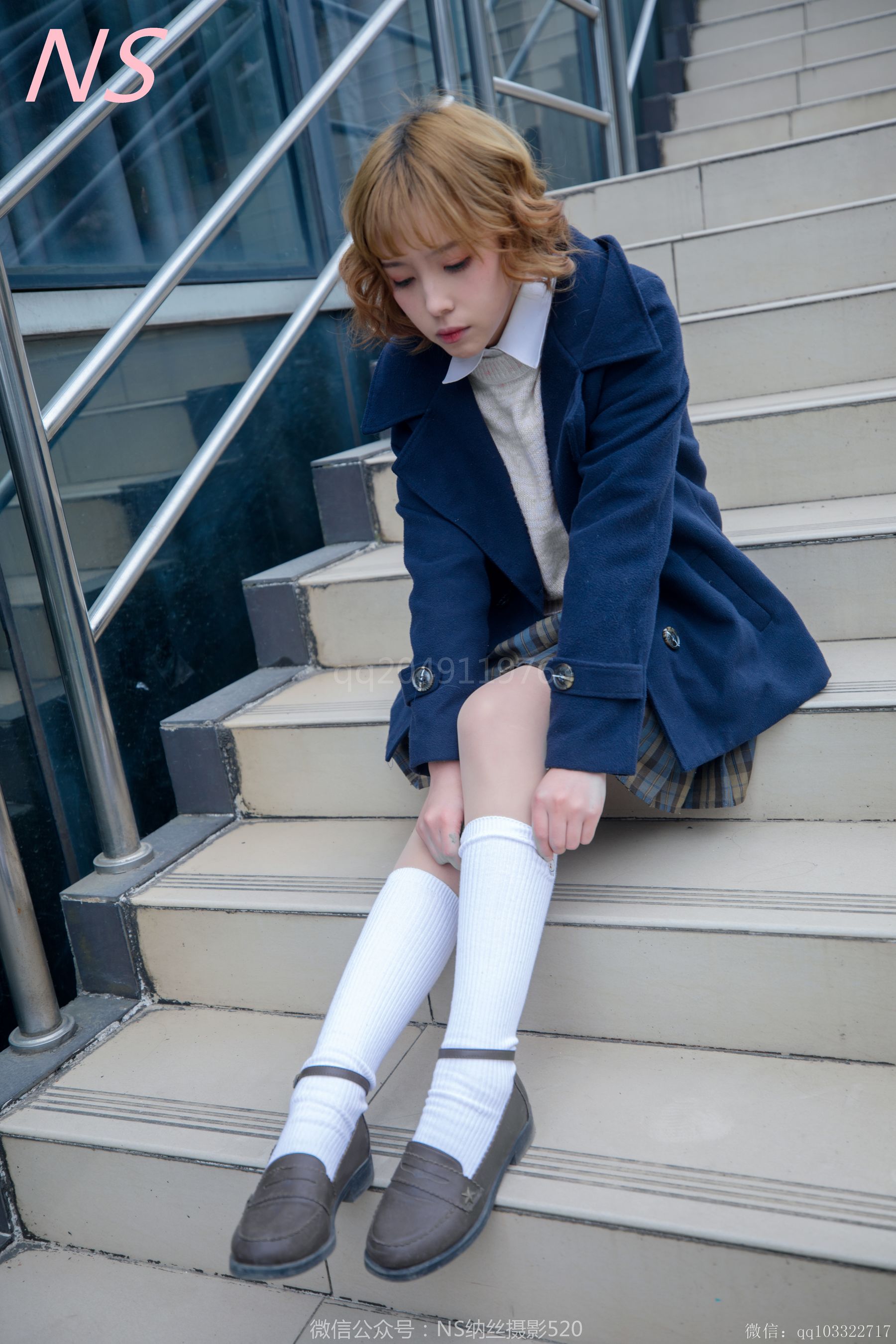 [纳丝摄影]  诗云 花纹丝袜萌萌系_第1张