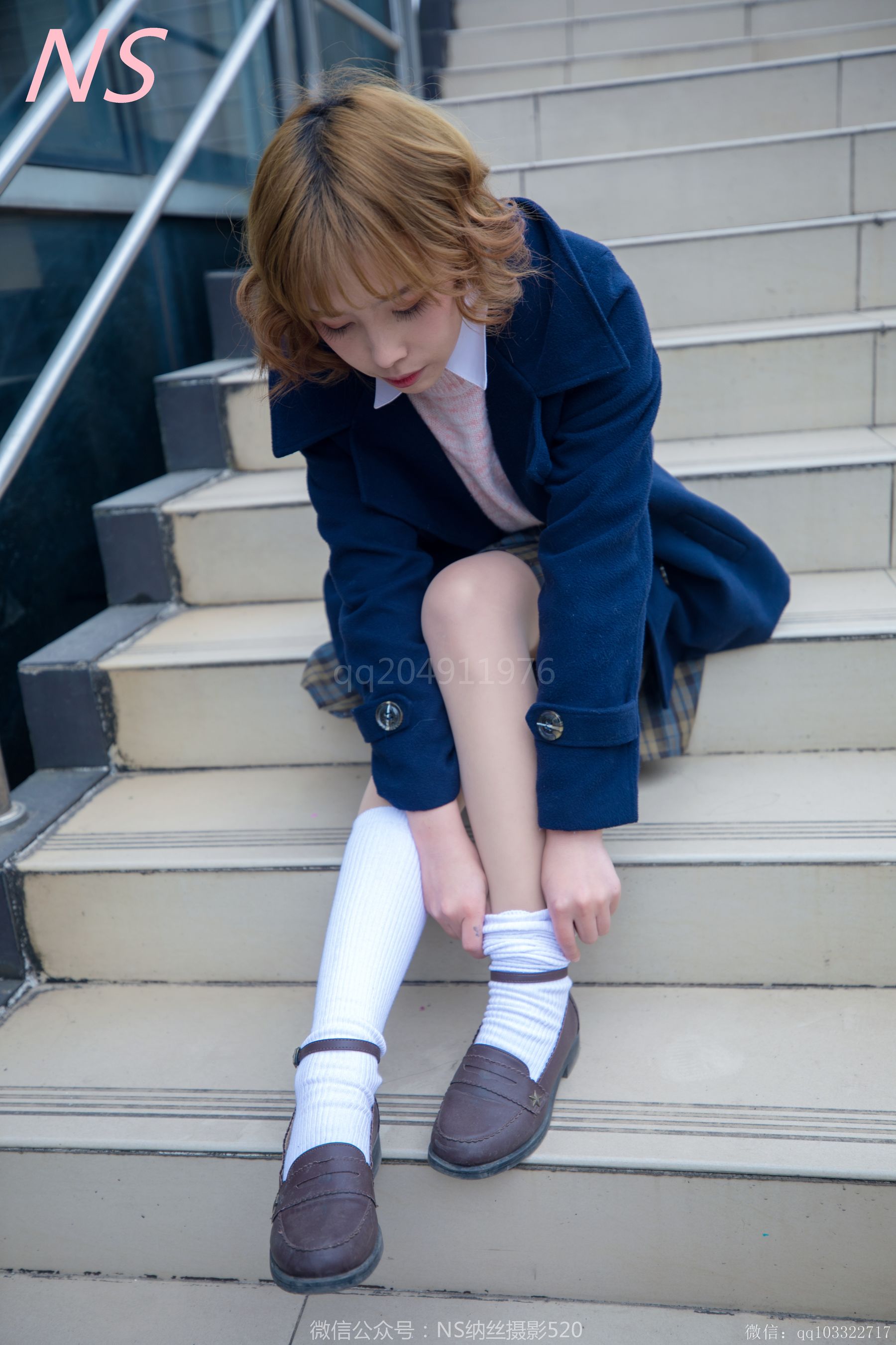 [纳丝摄影]  诗云 花纹丝袜萌萌系_第3张