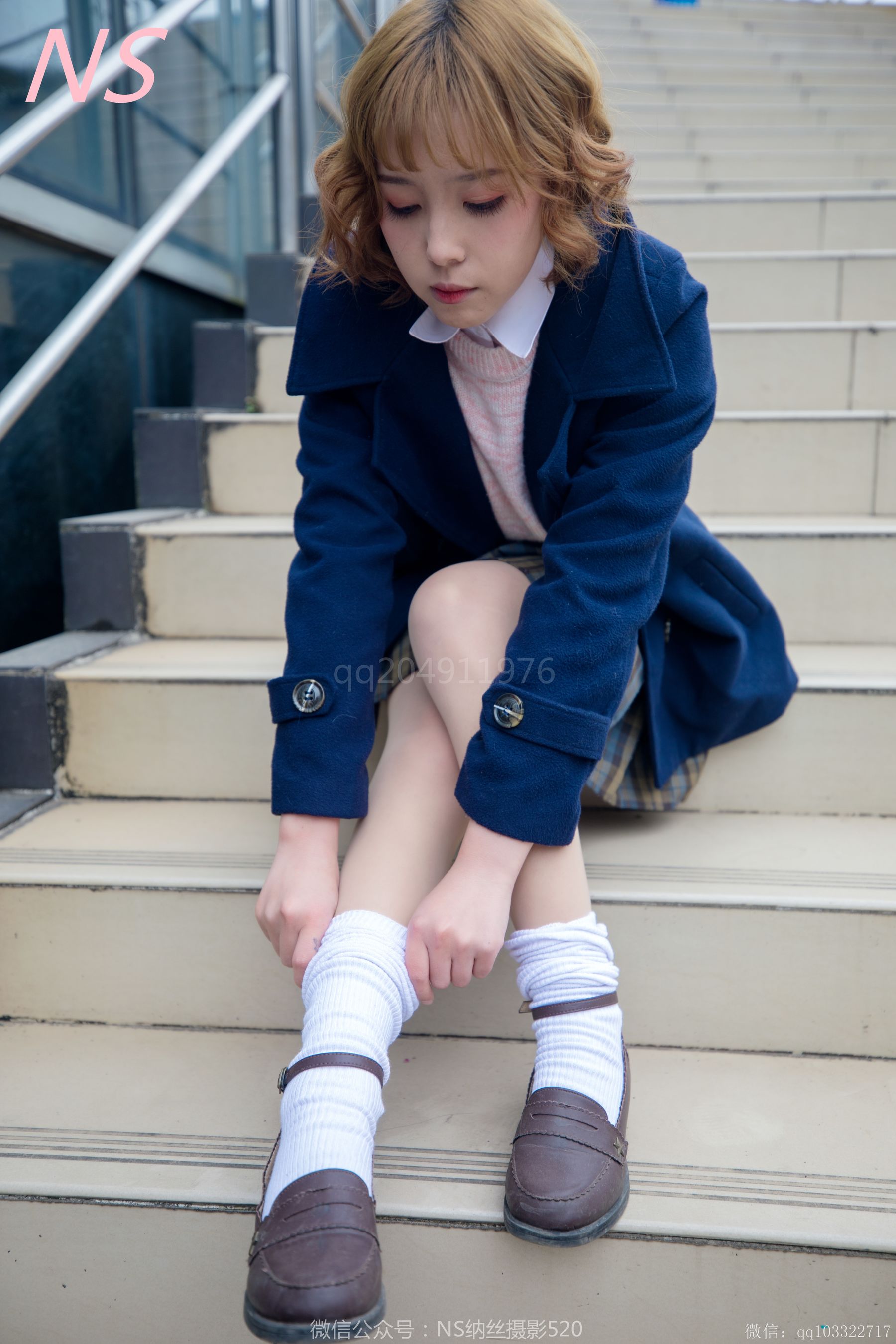 [纳丝摄影]  诗云 花纹丝袜萌萌系_第4张