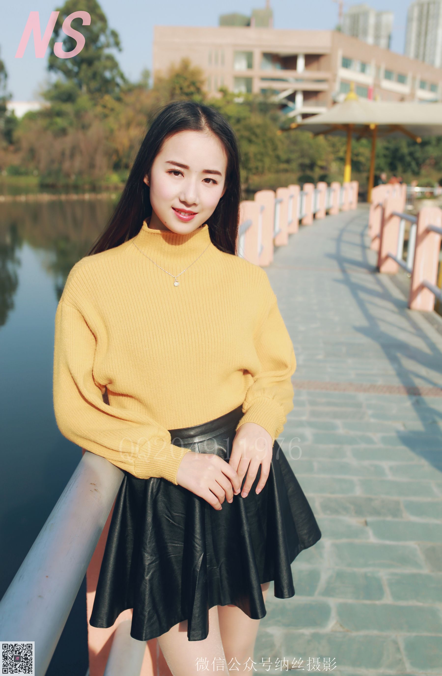 [纳丝摄影] NO.112 林小雅 皮裙肉丝_第1张