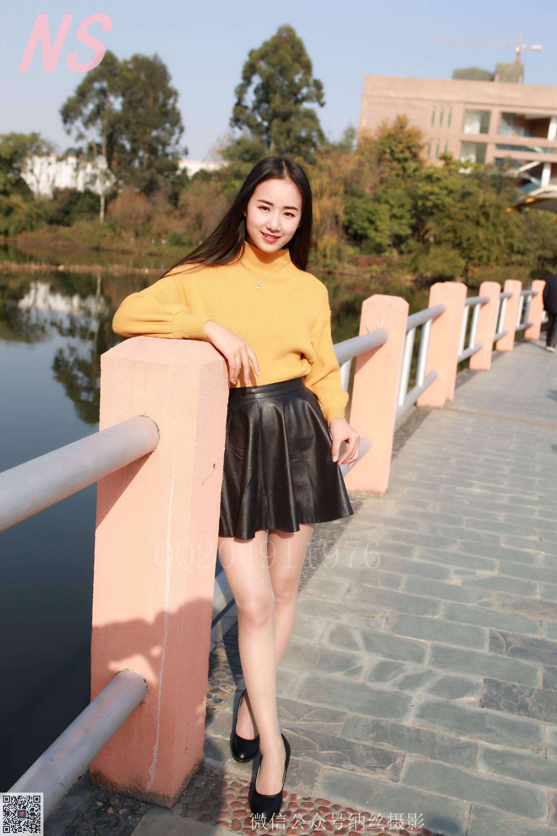 [纳丝摄影] NO.112 林小雅 皮裙肉丝_第2张