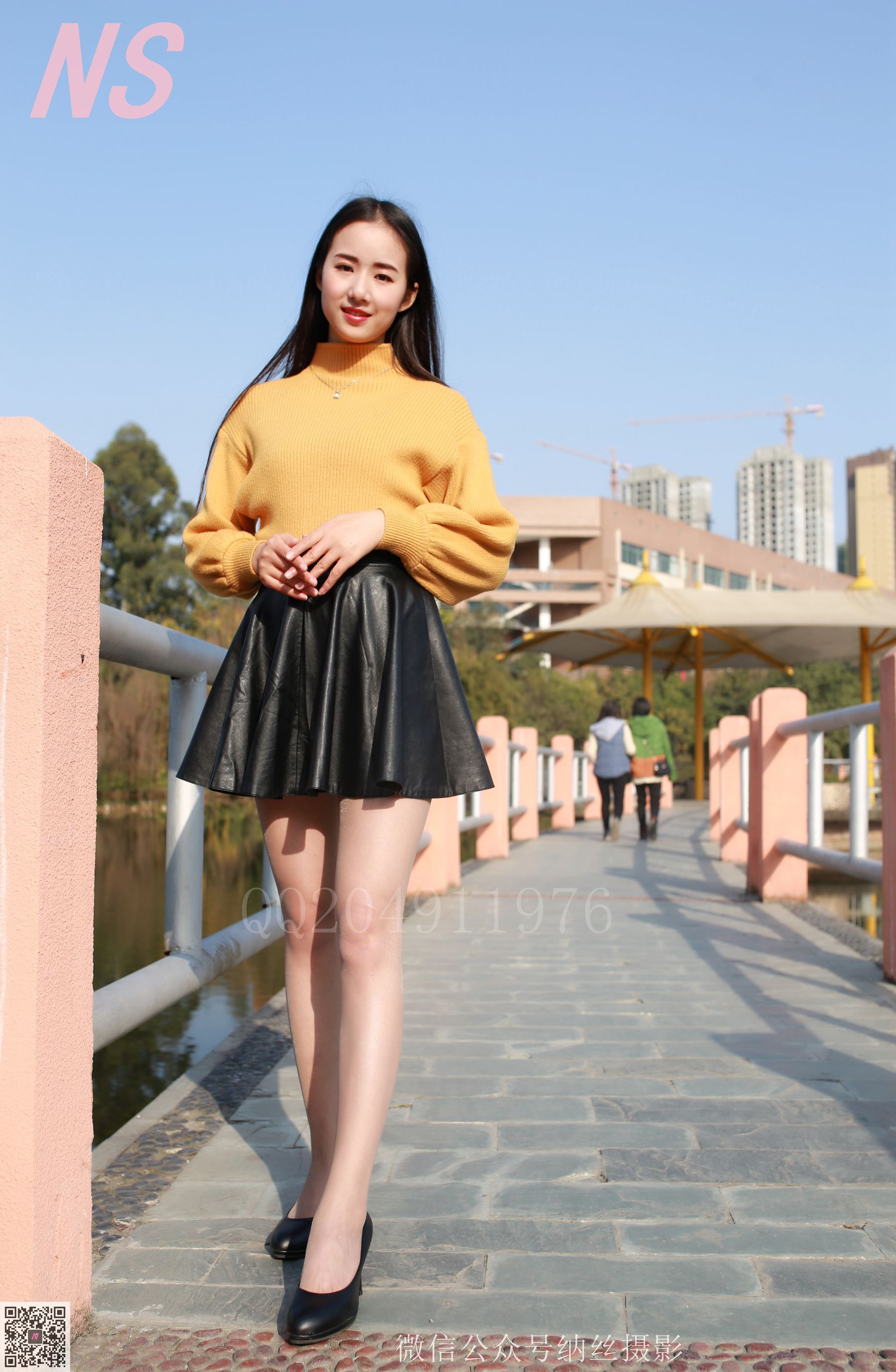 [纳丝摄影] NO.112 林小雅 皮裙肉丝_第4张