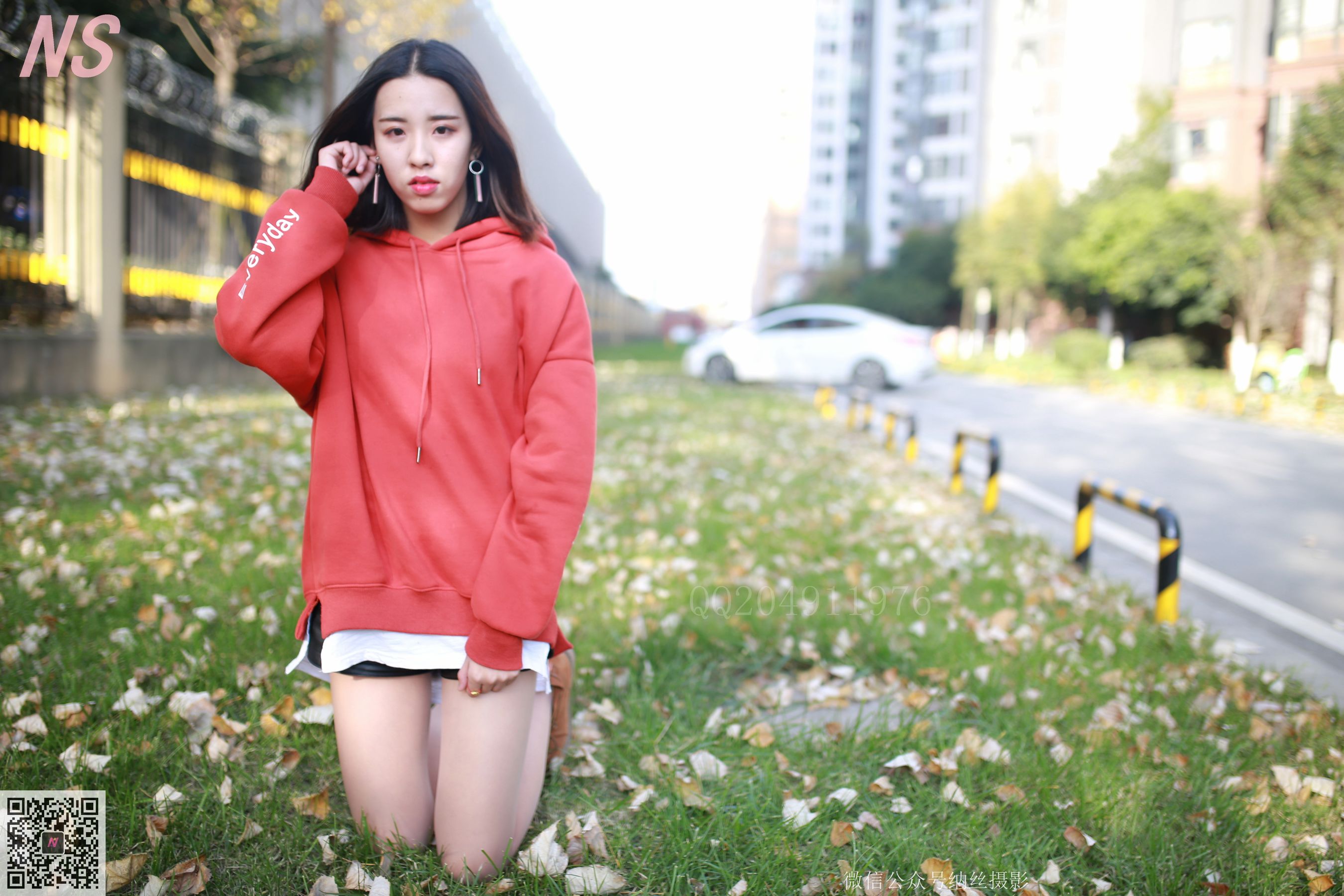 [纳丝摄影] NO.116 乔乔 红色卫衣_第2张