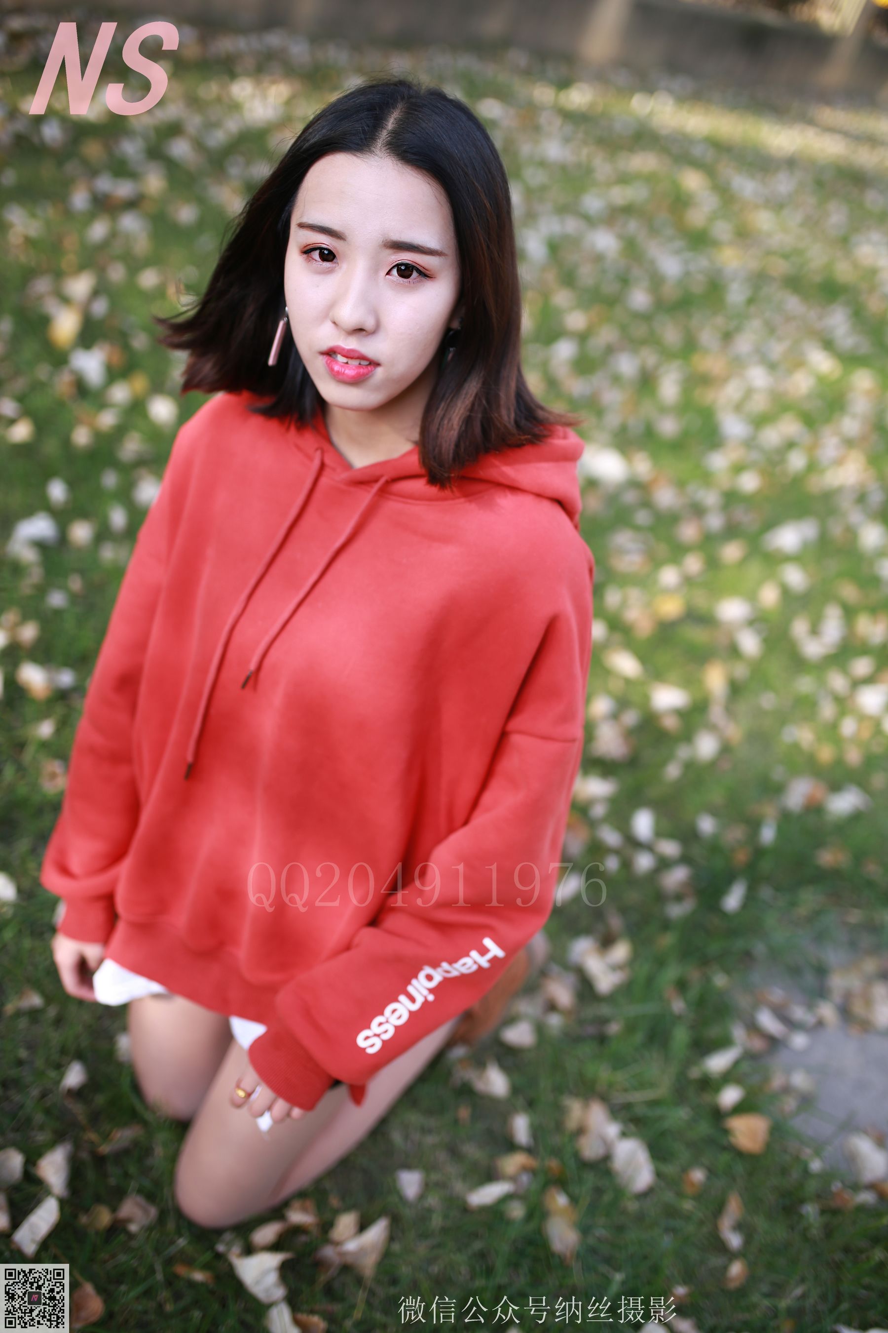 [纳丝摄影] NO.116 乔乔 红色卫衣_第3张