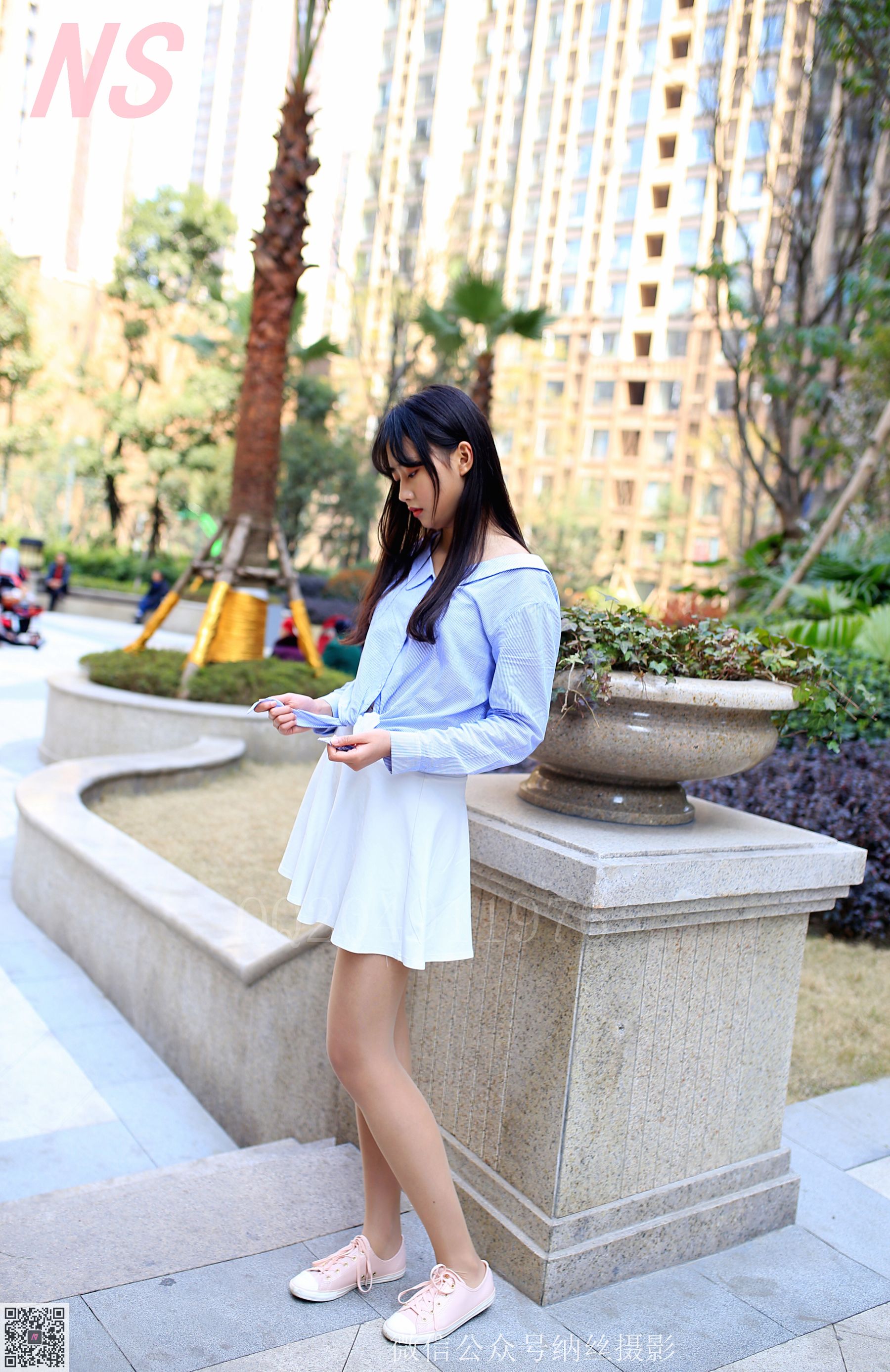 [纳丝摄影] NO.120 李敏琪 长发长腿肉丝_第2张