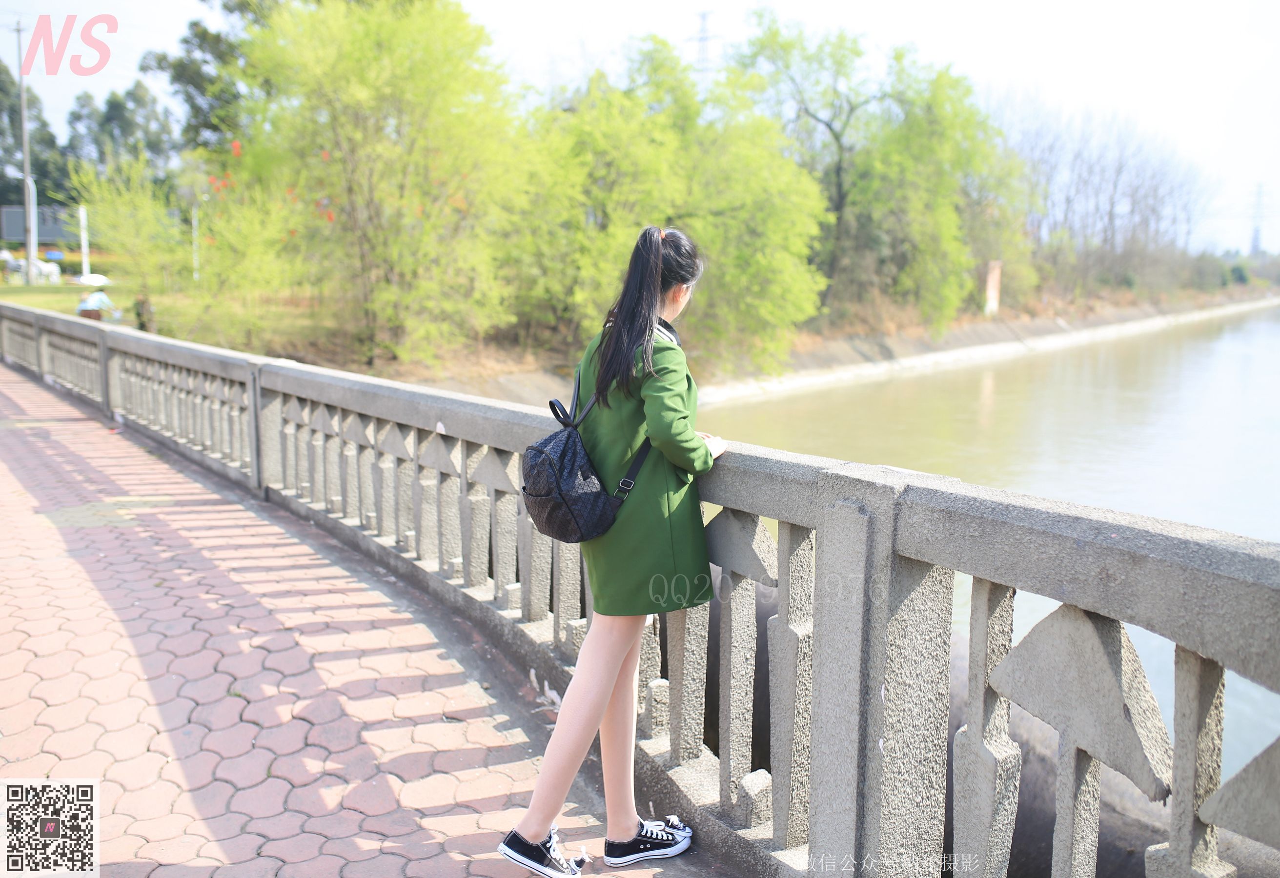 [纳丝摄影] NO.122 A＋妹 学妹肉丝_第4张