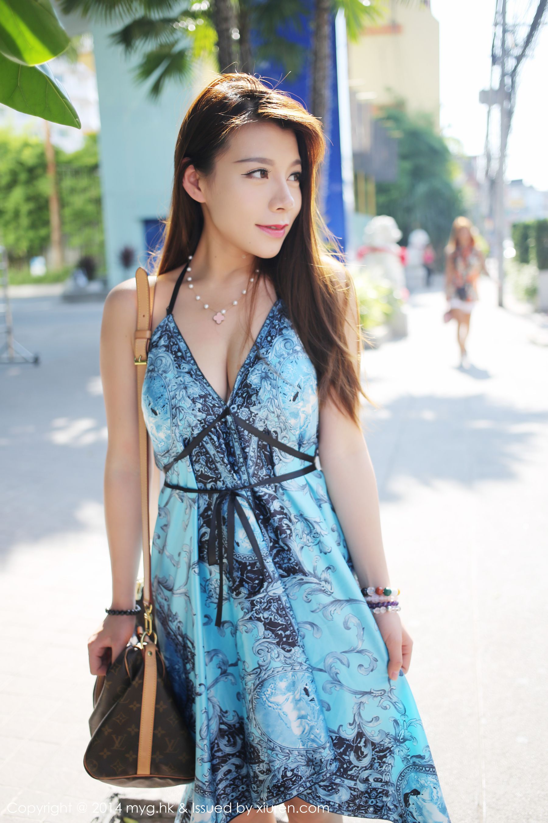 vetiver嘉宝贝儿《泰国旅拍》长裙+睡衣+内衣 [美媛馆MyGirl] Vol.087_第2张