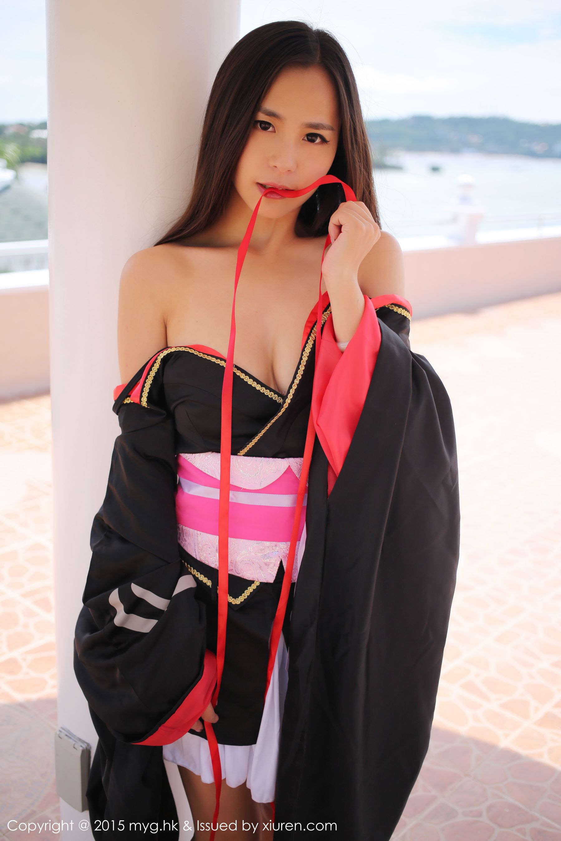 moa小姐《日本和服主题》 [美媛馆MyGirl] Vol.136_第2张