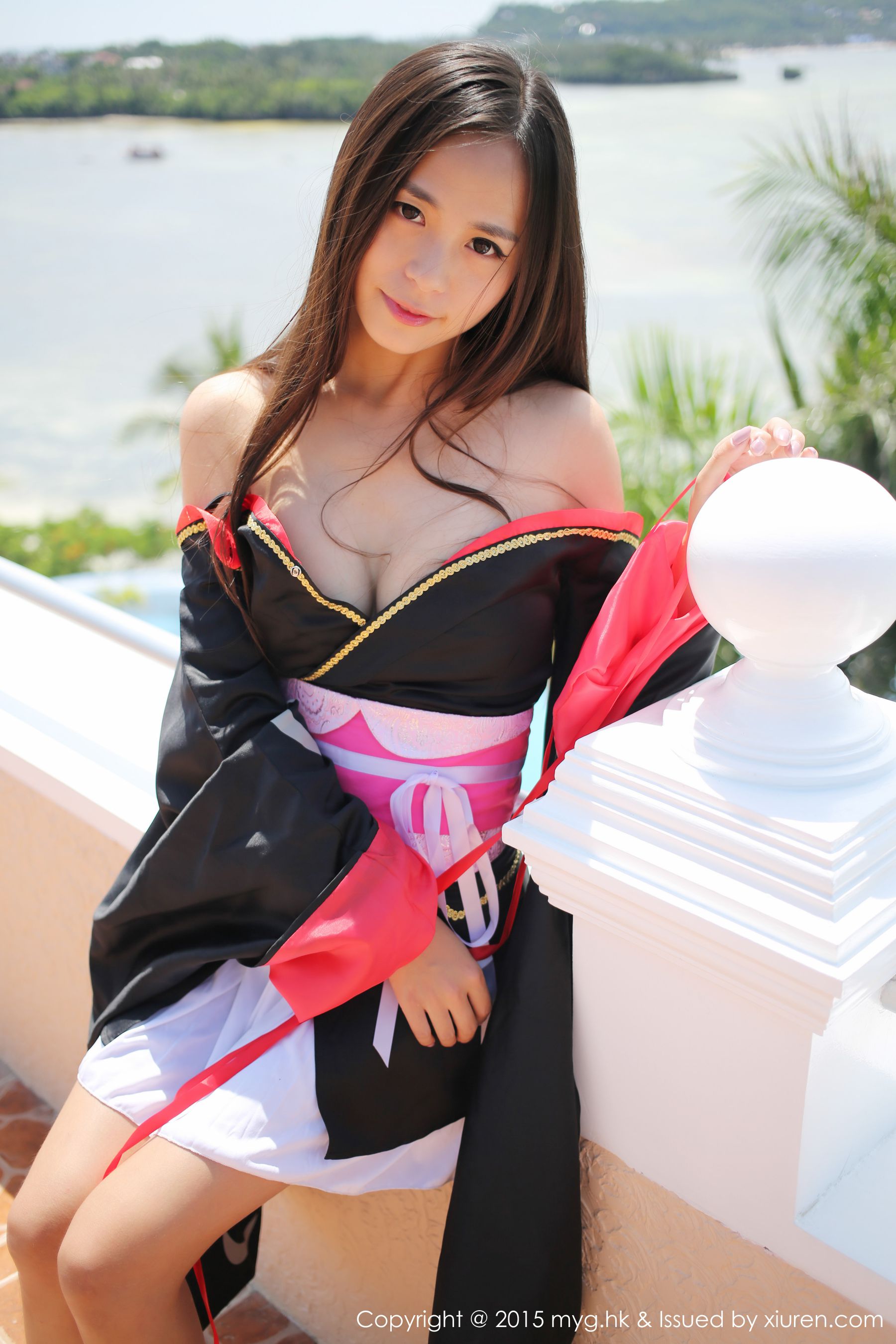 moa小姐《日本和服主题》 [美媛馆MyGirl] Vol.136_第5张