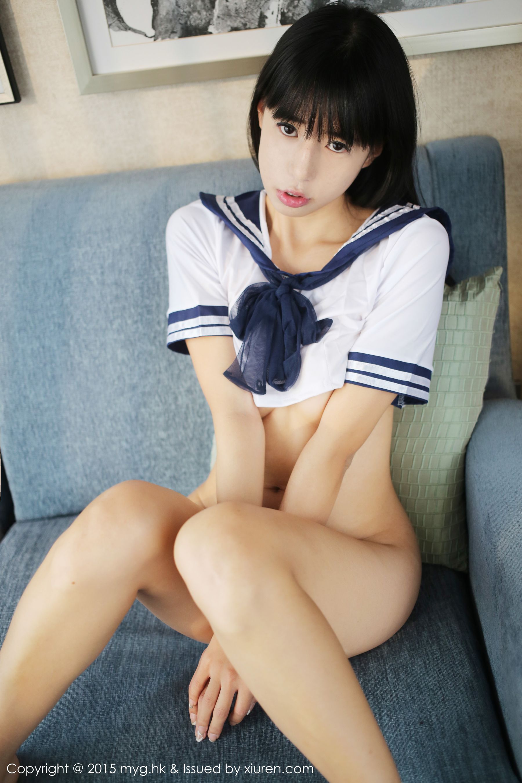 Ellie艾栗栗《水手服私房诱惑》 [美媛馆MyGirl] Vol.184_第3张