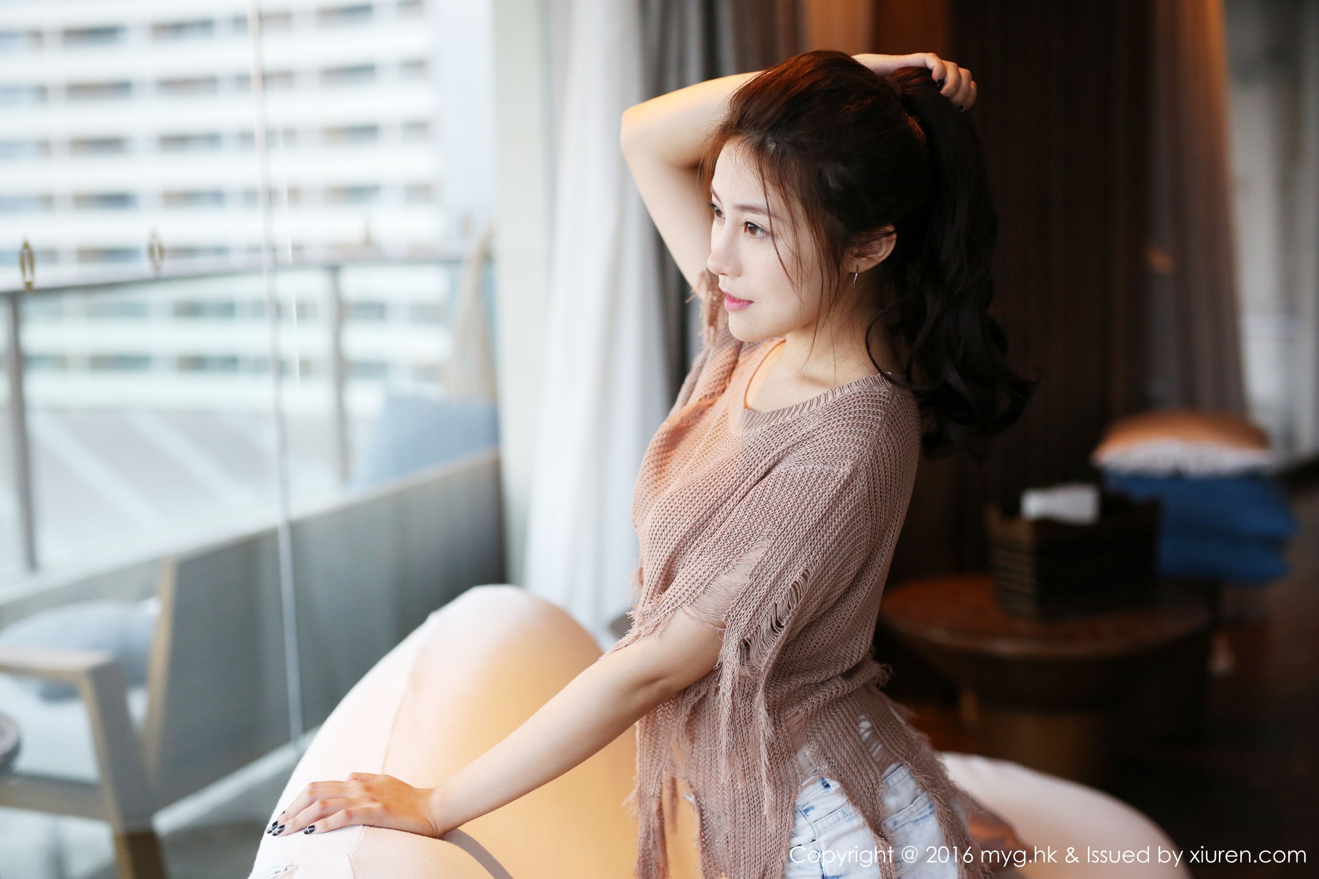 许诺Sabrina《3套服饰 美得让人窒息》 [美媛馆MyGirl] Vol.233_第4张