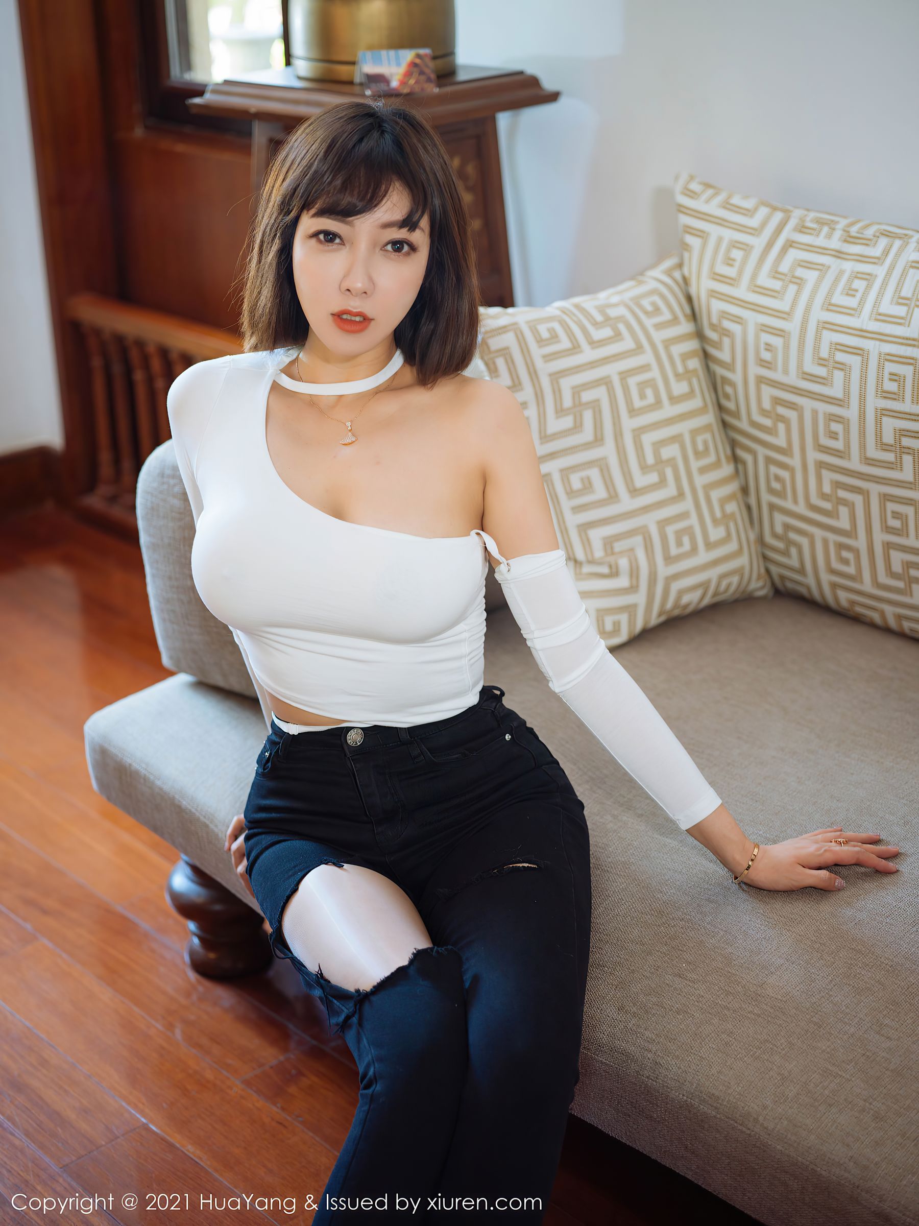 [花漾HuaYang] Vol.414 果儿Victoria_第4张