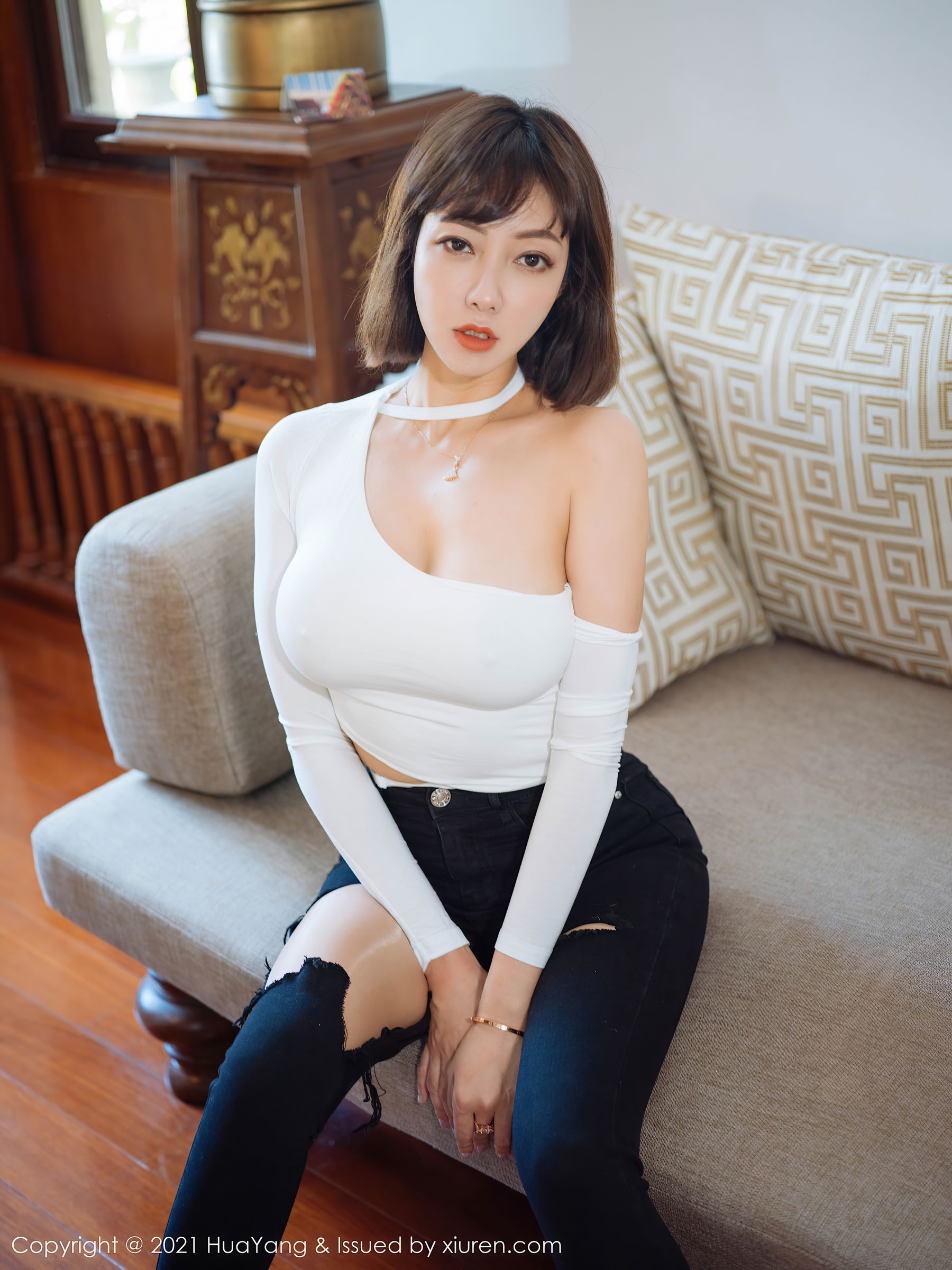 [花漾HuaYang] Vol.414 果儿Victoria_第5张