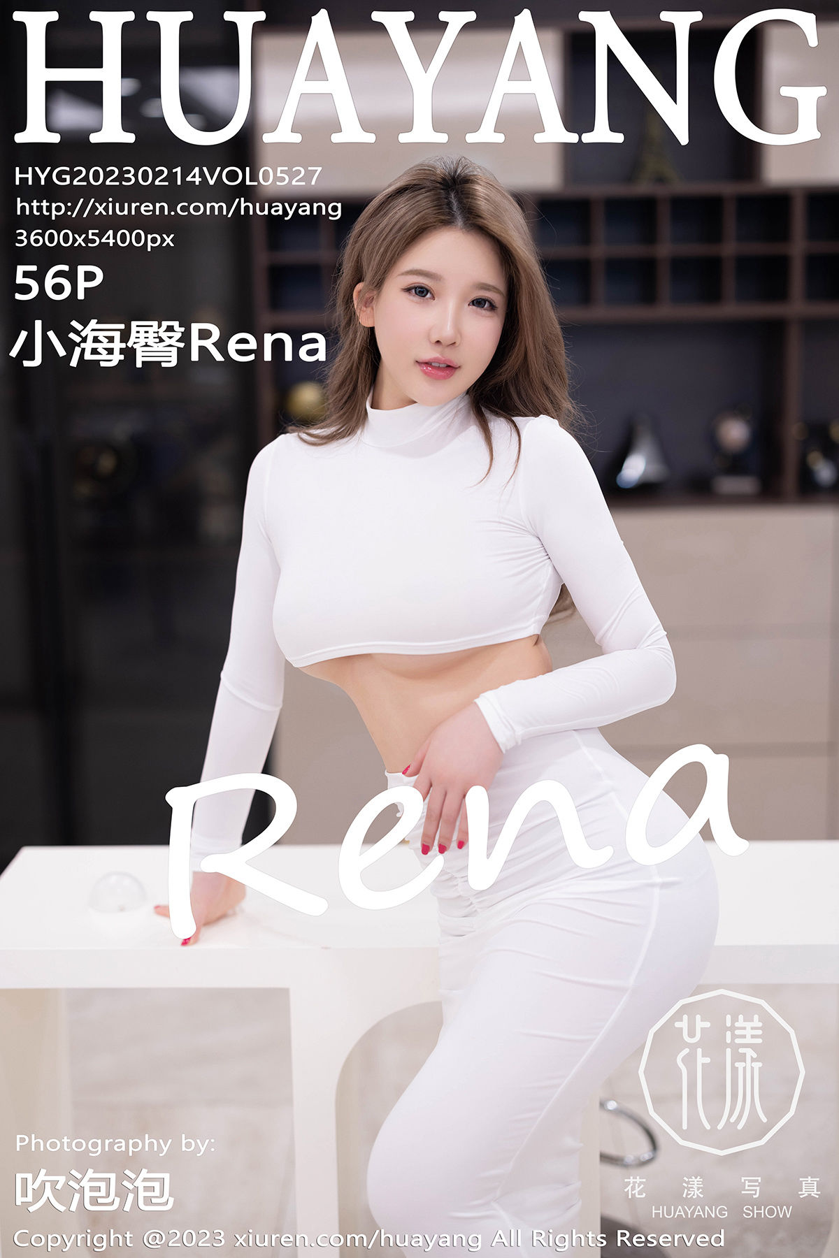 [HuaYang]花漾 2023.02.14 Vol.527 小海臀Rena_第1张