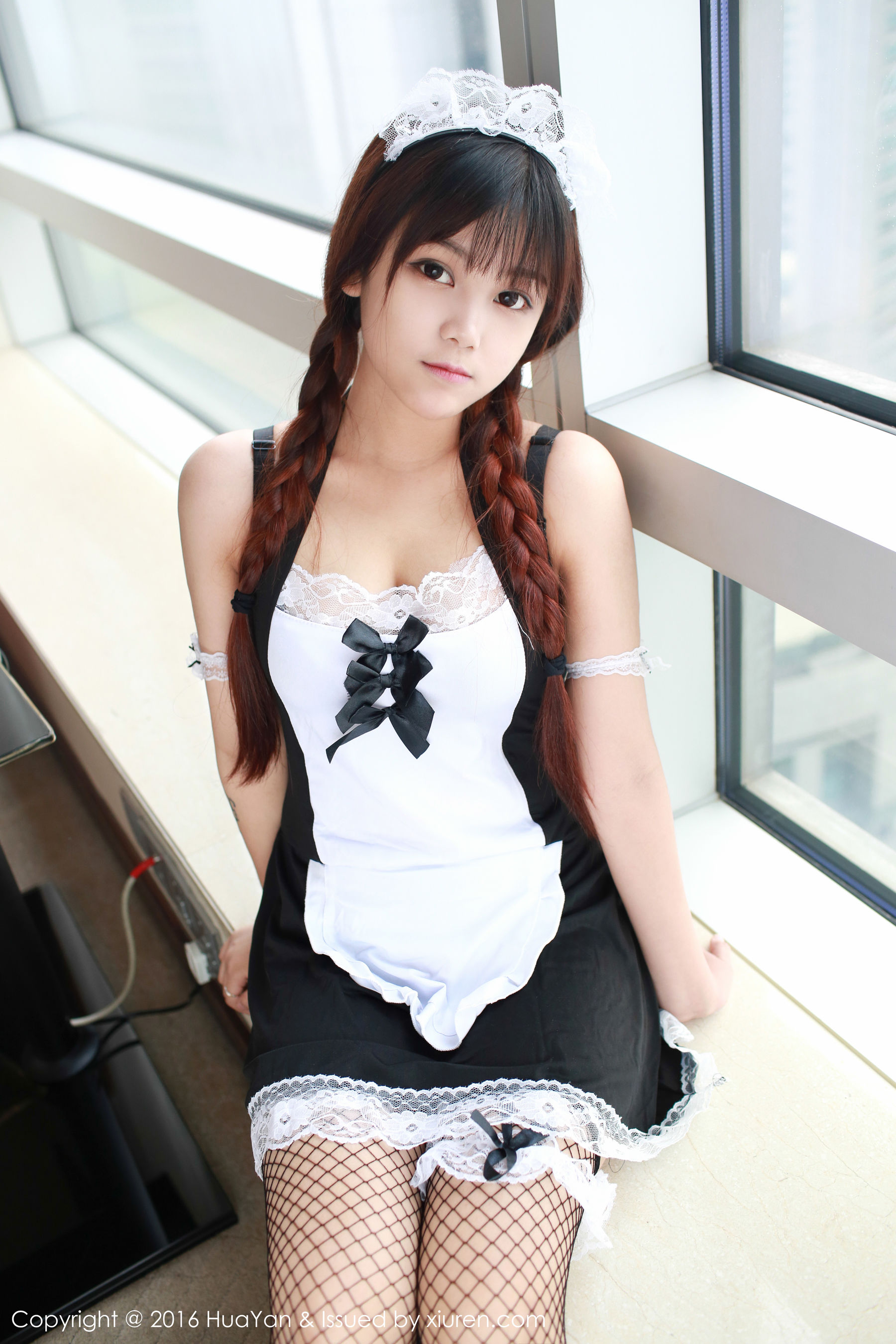 模特小月儿《青涩的小女生，小清新系列》 [花の颜HuaYan] VOL.016_第1张