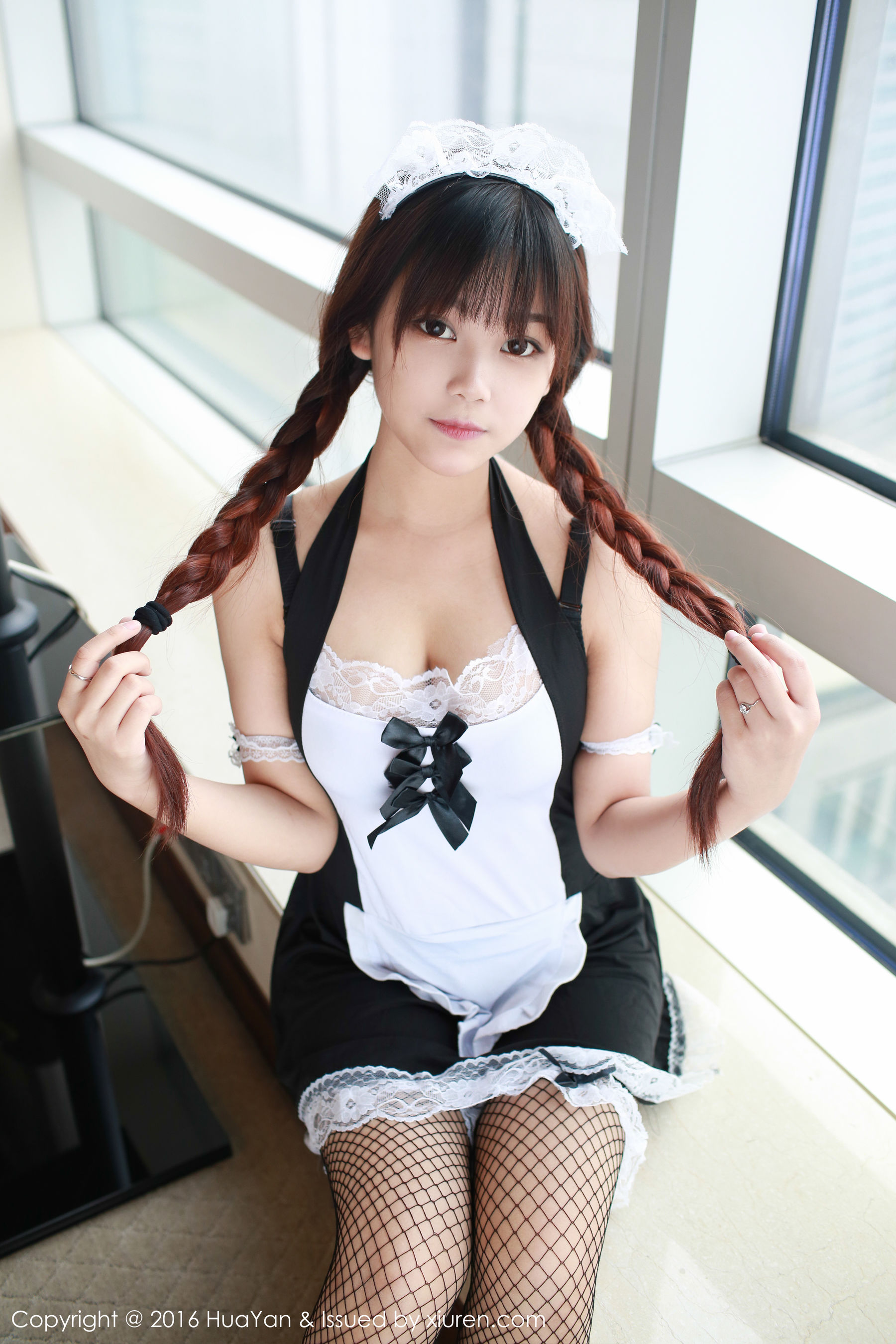 模特小月儿《青涩的小女生，小清新系列》 [花の颜HuaYan] VOL.016_第3张