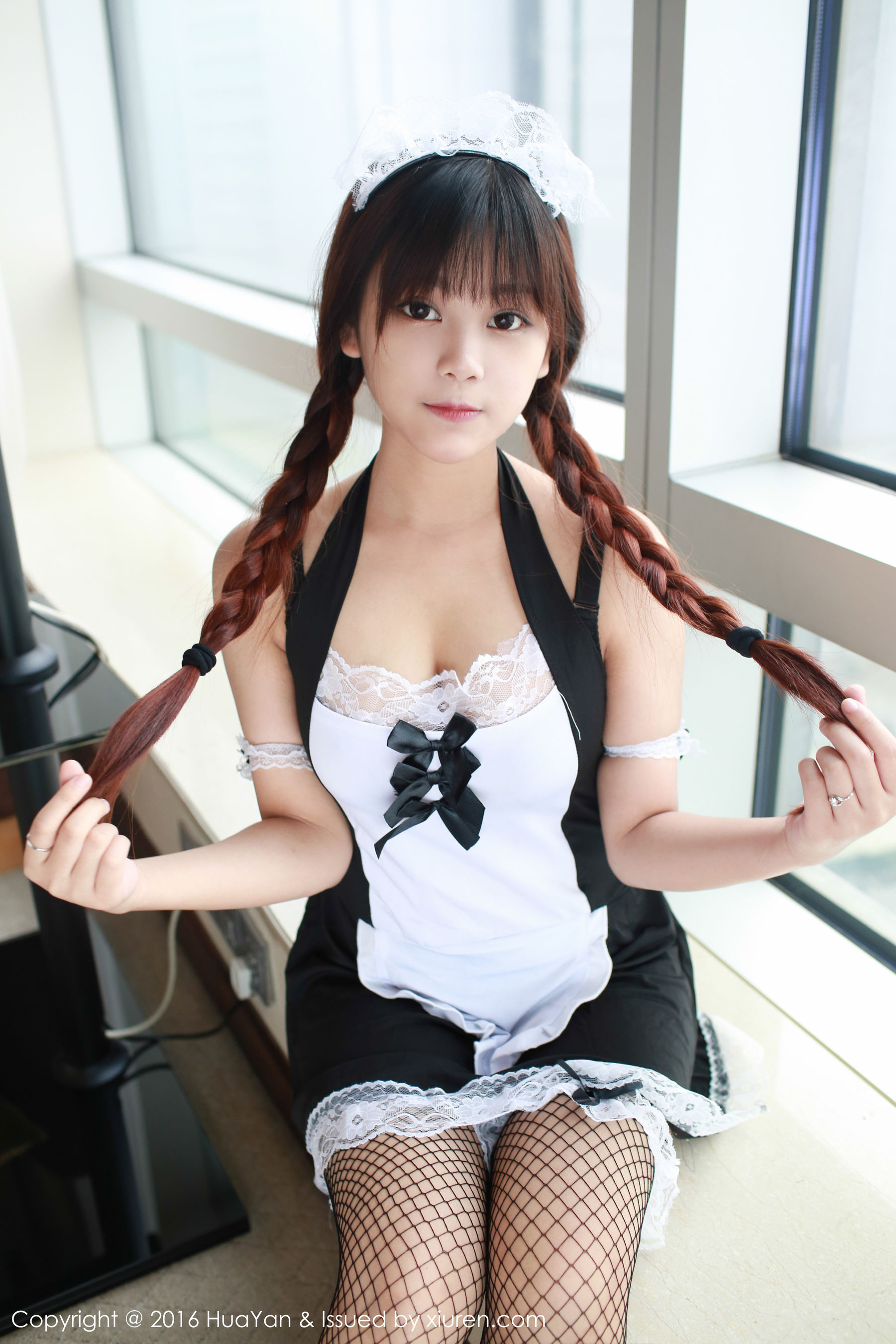 模特小月儿《青涩的小女生，小清新系列》 [花の颜HuaYan] VOL.016_第4张