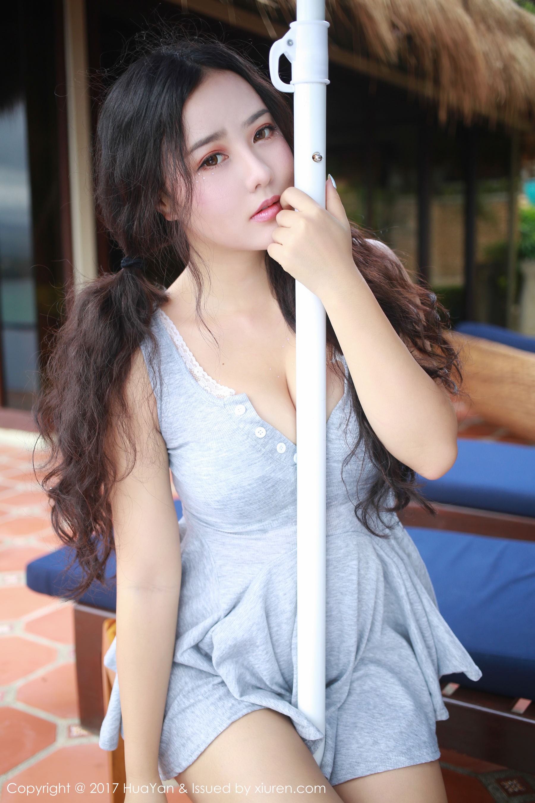 Manuela玛鲁娜《长滩岛旅拍-最后一套》 [花の颜HuaYan] VOL.039_第2张