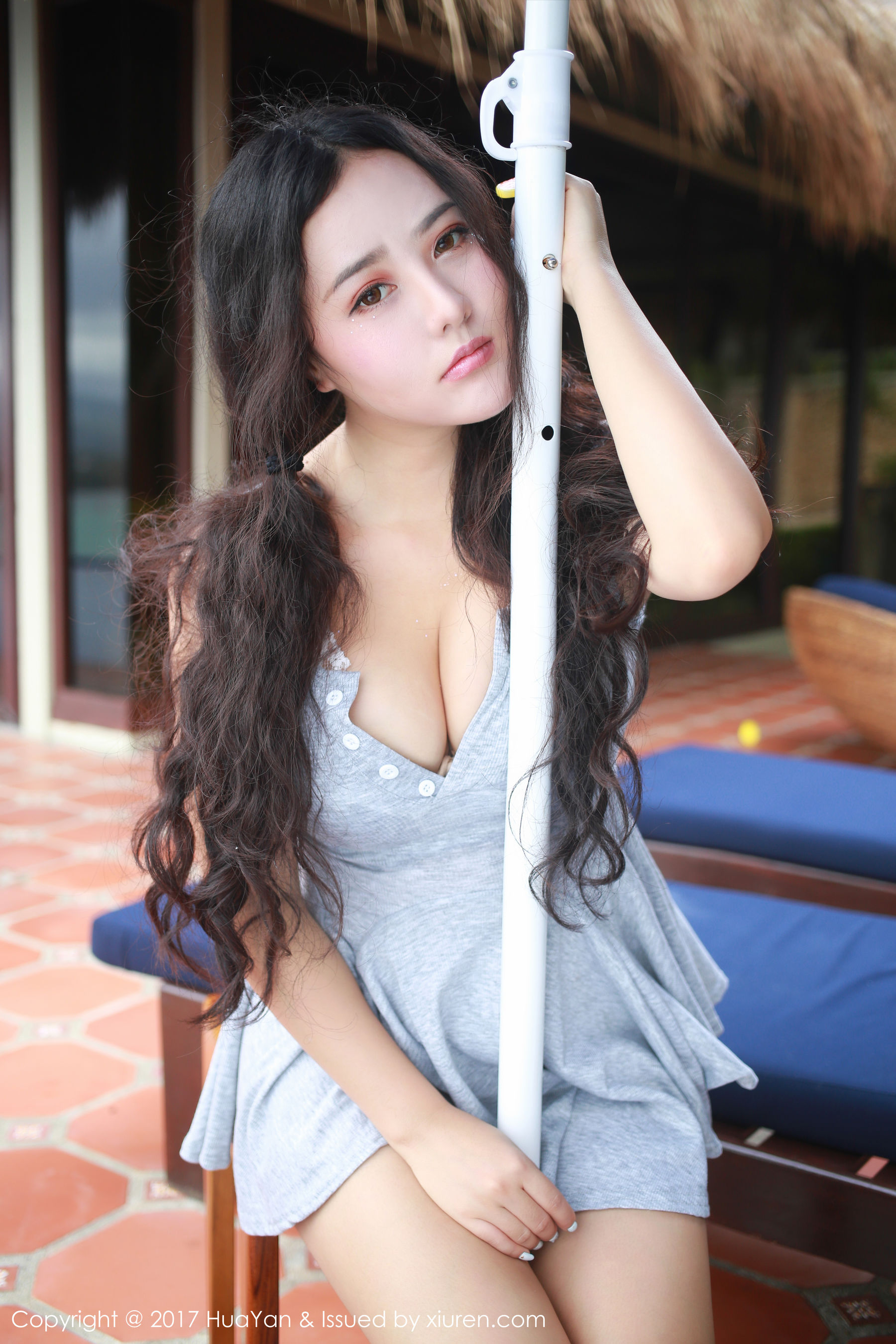 Manuela玛鲁娜《长滩岛旅拍-最后一套》 [花の颜HuaYan] VOL.039_第3张