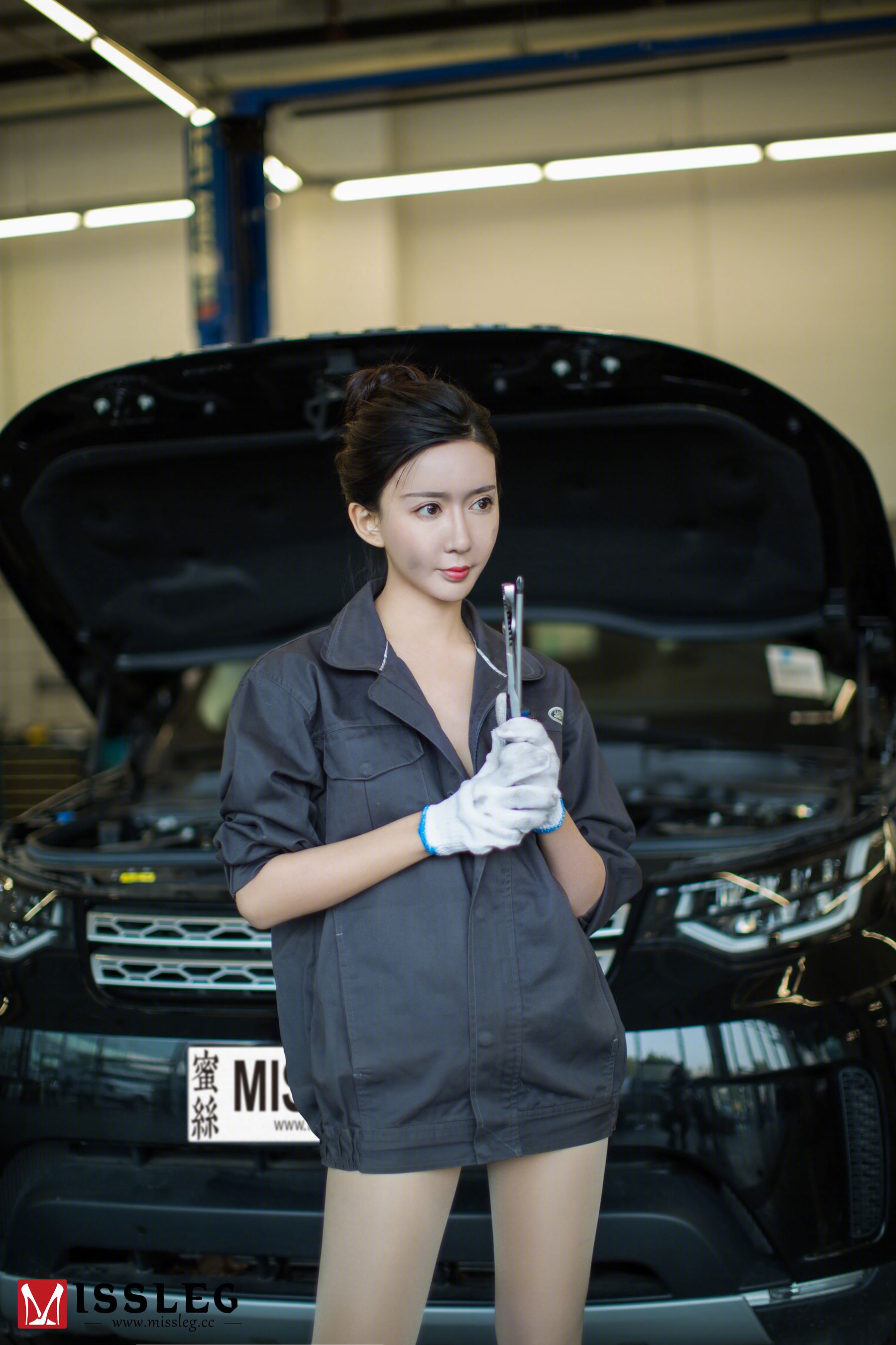 [蜜丝MISSLEG] V010 赵乐瑶 《修车体验》_第3张